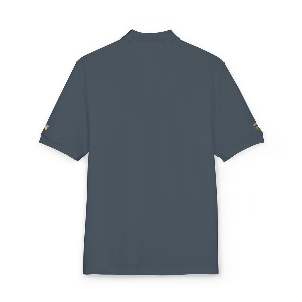 Bitcoin/CypherHornet | Custom Embroidered, Discrete Scale,  Port Authority Coastal Turtle Polo | Clubhouse Wear | Crypto Gift 171
