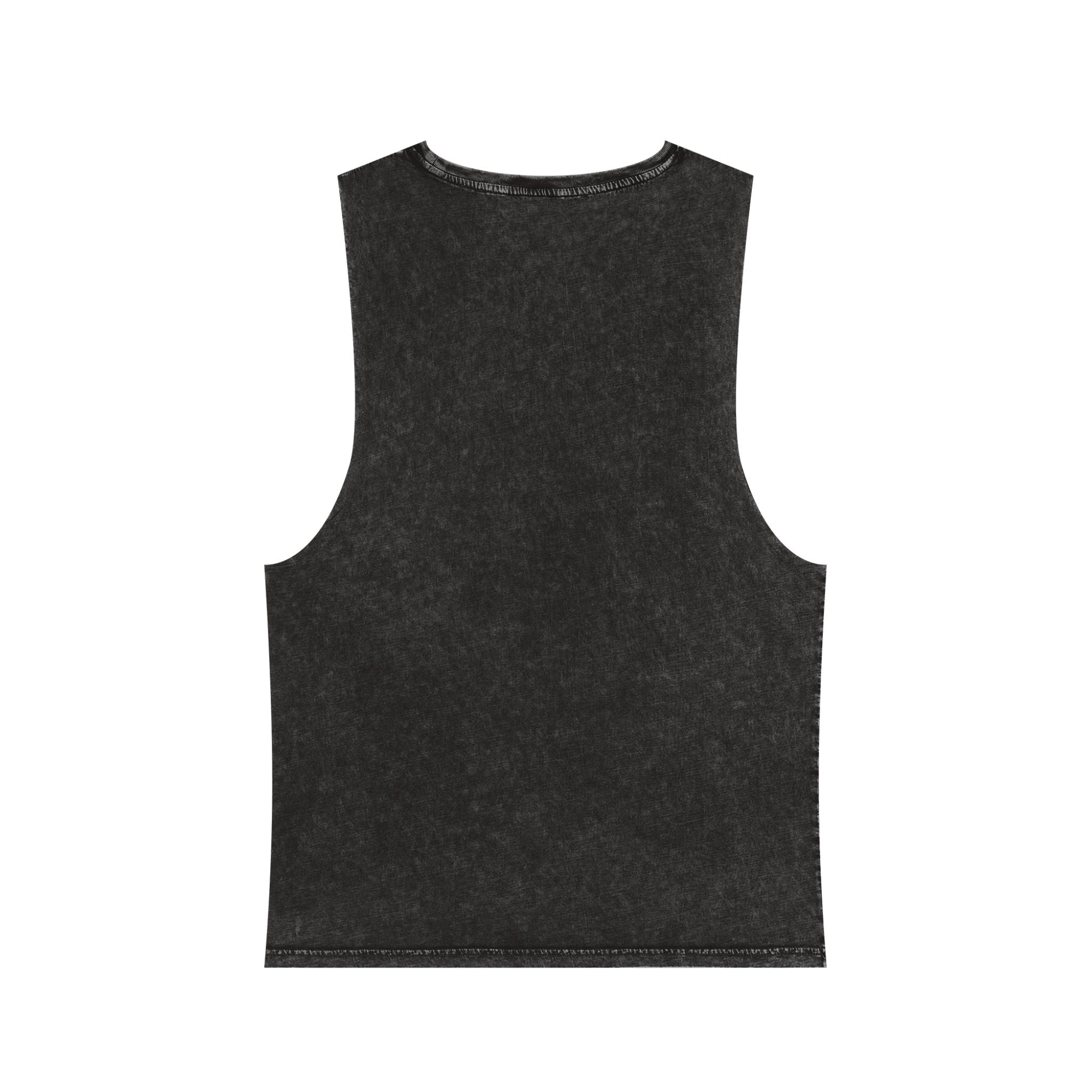 Bitcoin/CypherHornet" Bold Logo - Unisex Moon Harbor Stonewash Deep Underarm Tank Top | Crypto Gift 13