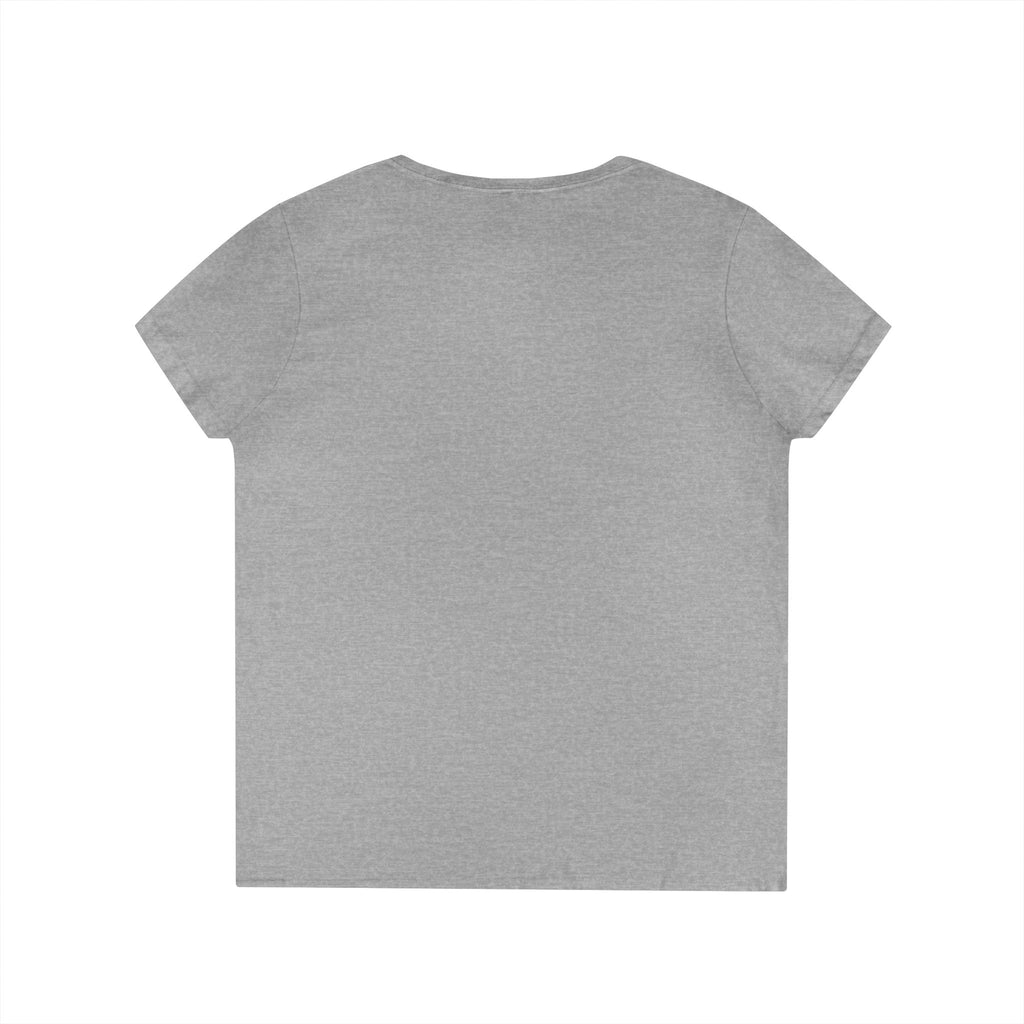 Bitcoin/Cypher Hornet - Pocket Money - Ladies V-Neck Tee - Funny Retro Text | Crypto Gift 120b
