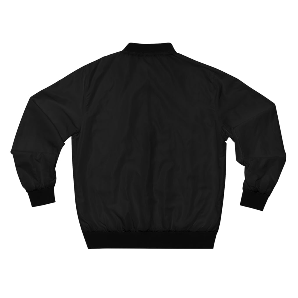 "Bitcoin/CypherHornet"  Discrete Custom Logo Crypto Bomber Jacket — Men's Lightweight Streetwear | Crypto Gift 7