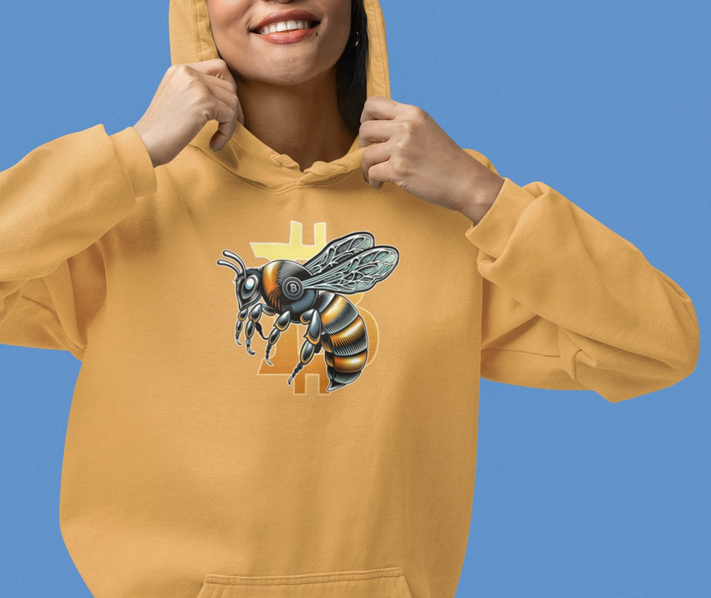 Bitcoin/CypherHornet - Bold Scale  Logo - Bella and Canvas, Light Weight T-Shirt | Crypto Gift 32