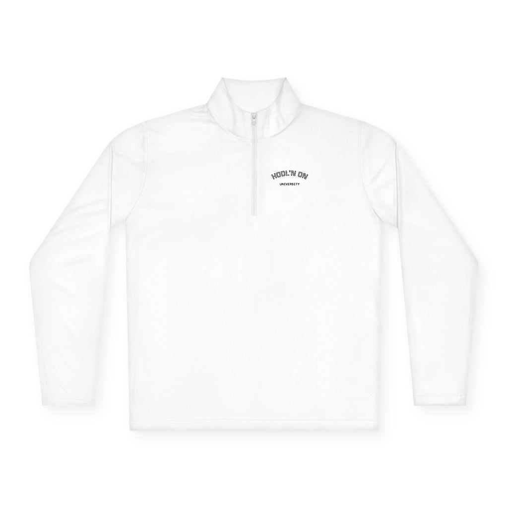 "HODL'N ON" Quarter-Zip Pullover Jacket