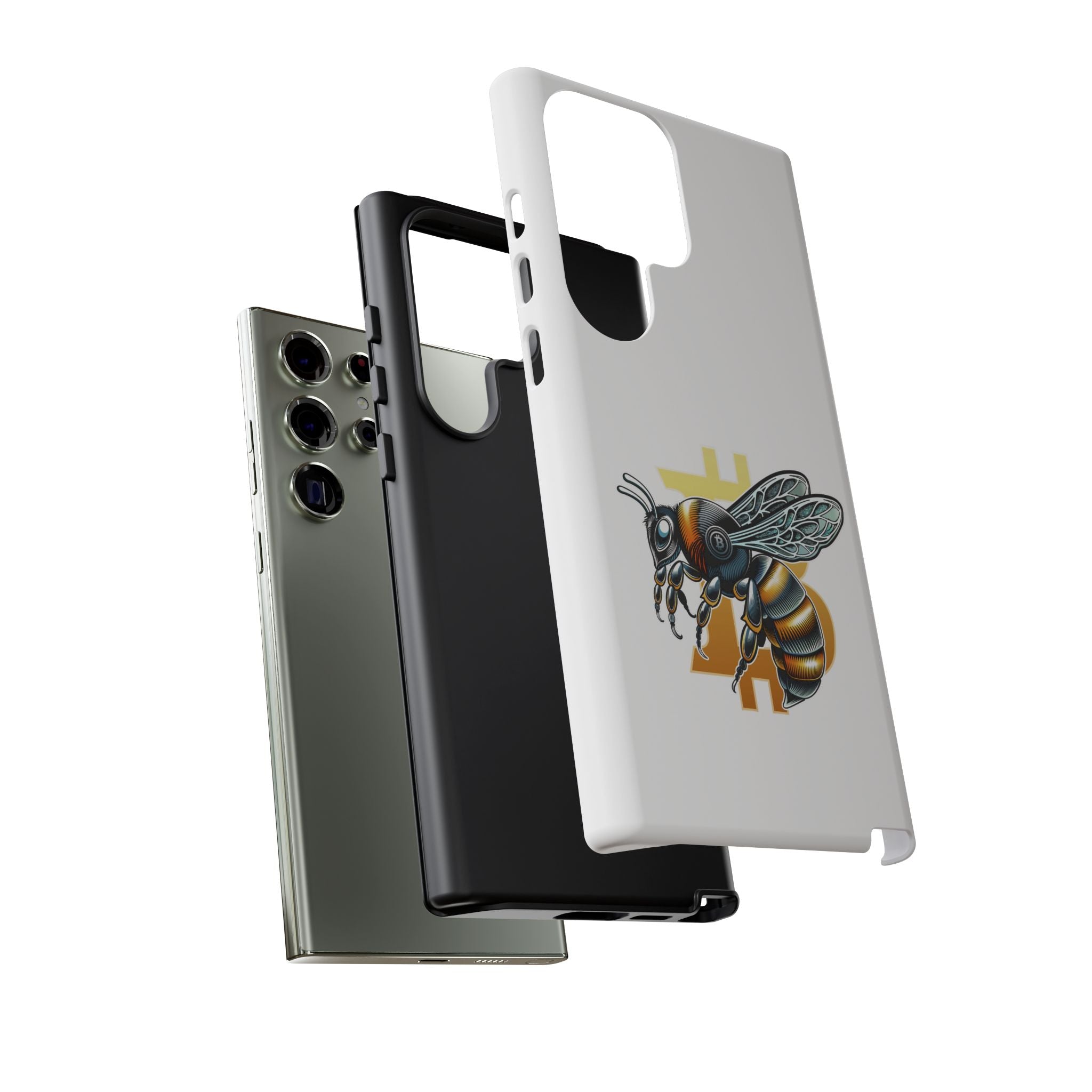 "CypherHornet-Bitcoin" Phone Case — Crypto Honeycomb Protective Tough Case | Crypto Gift