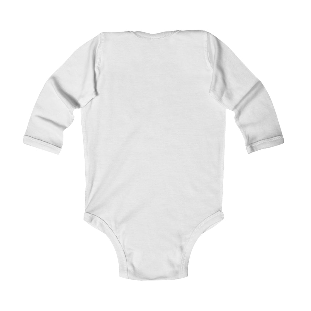 "HODL HODL ...As Mom Says" | Bitcoin Centric Long Sleeve Infant Bodysuit | Crypto Gift 194