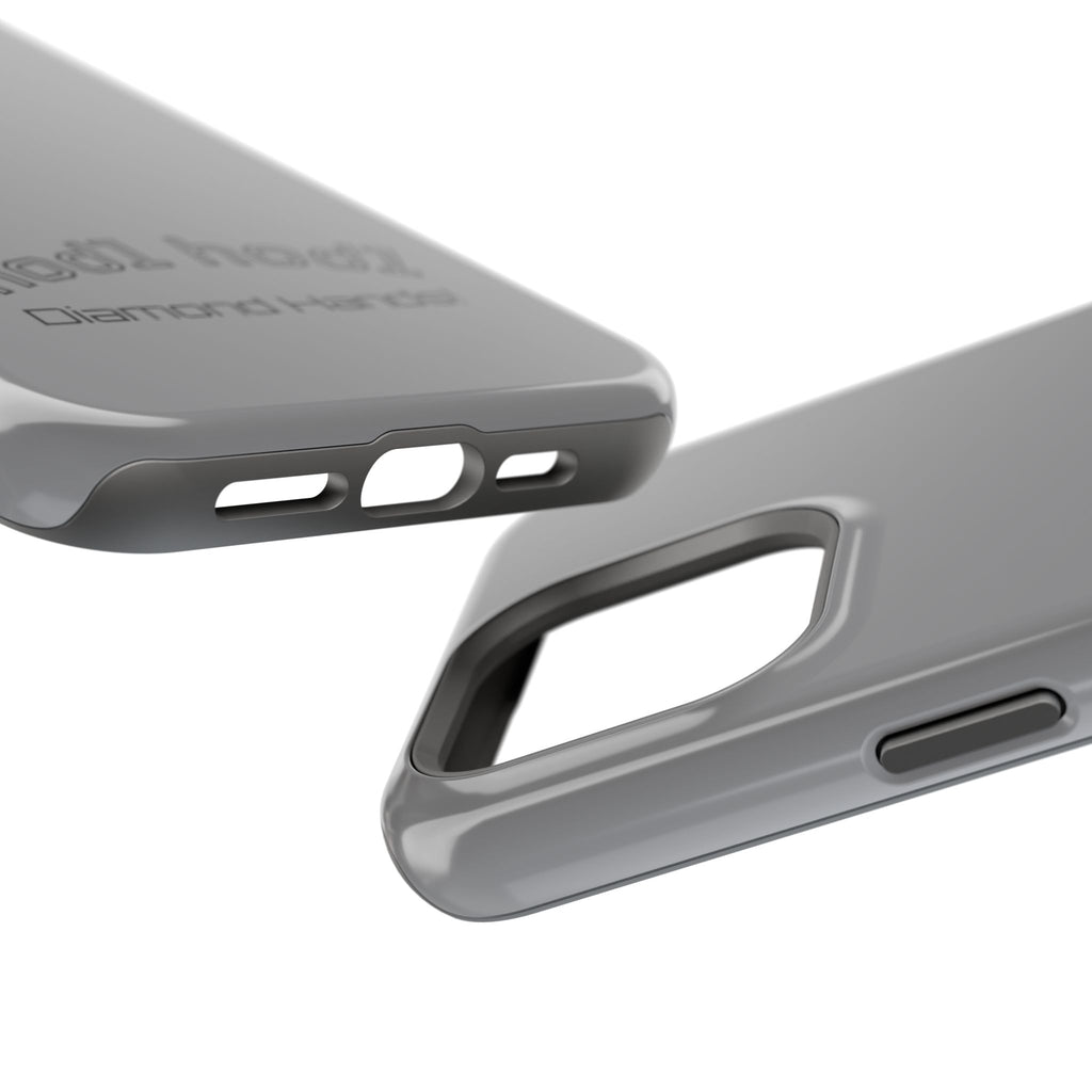 "hodl hodl Diamond Hands" Bitcoin Magnetic Impact-Resistant Phone Case