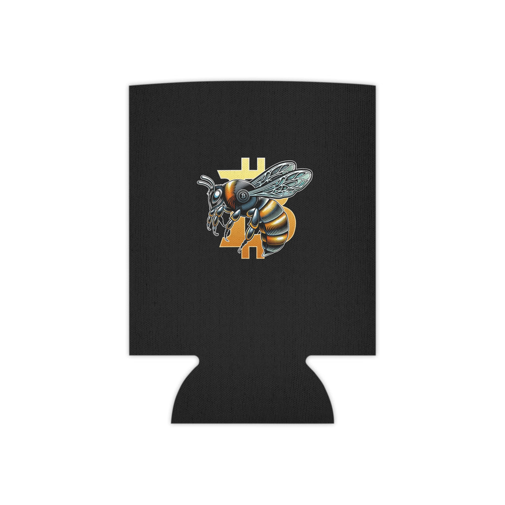 Bitcoin/Cypherhornet - Custom Logo Can Cooler | Black Insulated Foam Stubby Cooler | Crypto Gift 127