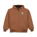 "Bitcoin/CypherHornet" Embroidered Custom Logo Work Jacket - CornerStone Duck Cloth Hooded Coat | Crypto Gift 82