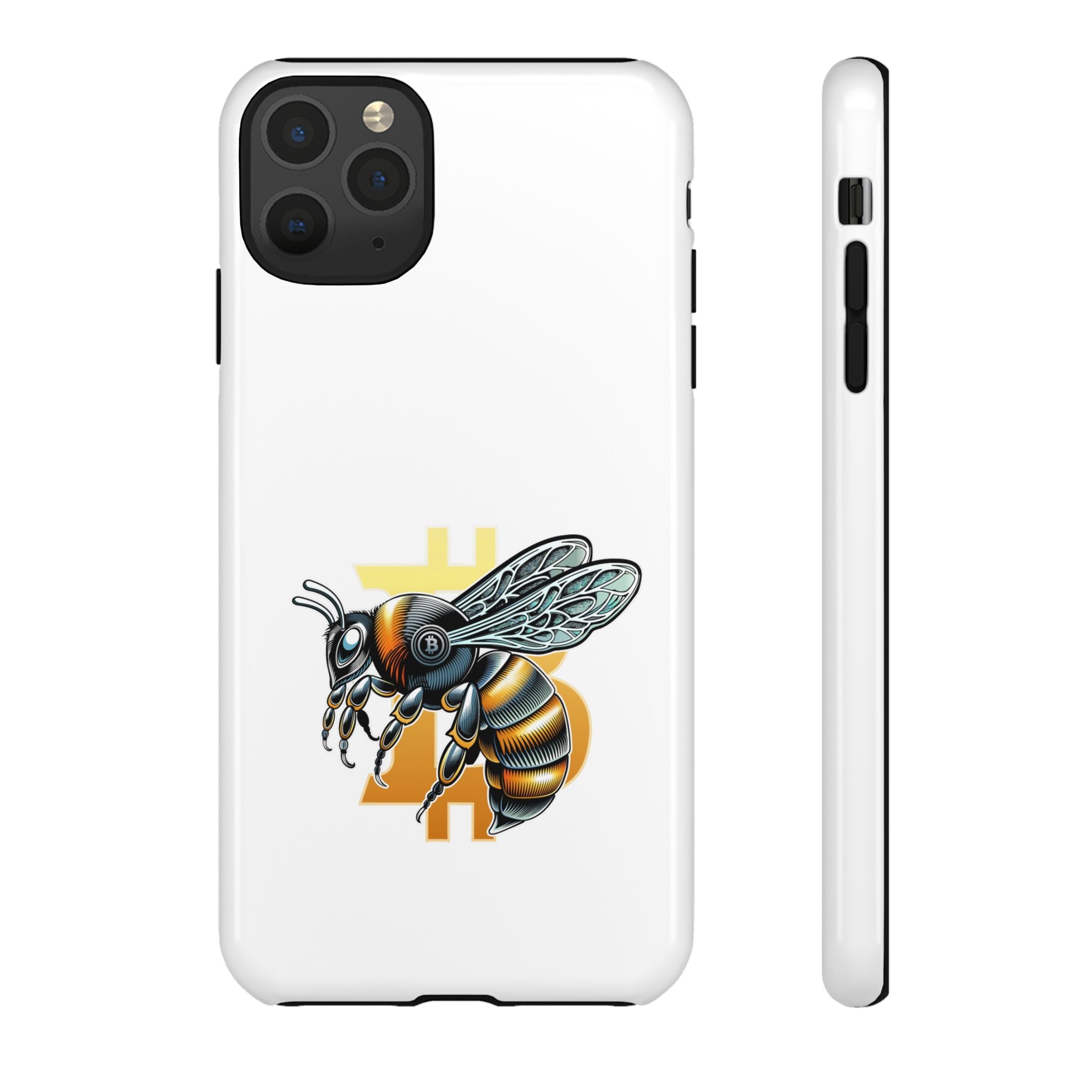 "CypherHornet-Bitcoin" Phone Case — Crypto Honeycomb Protective Tough Case | Crypto Gift