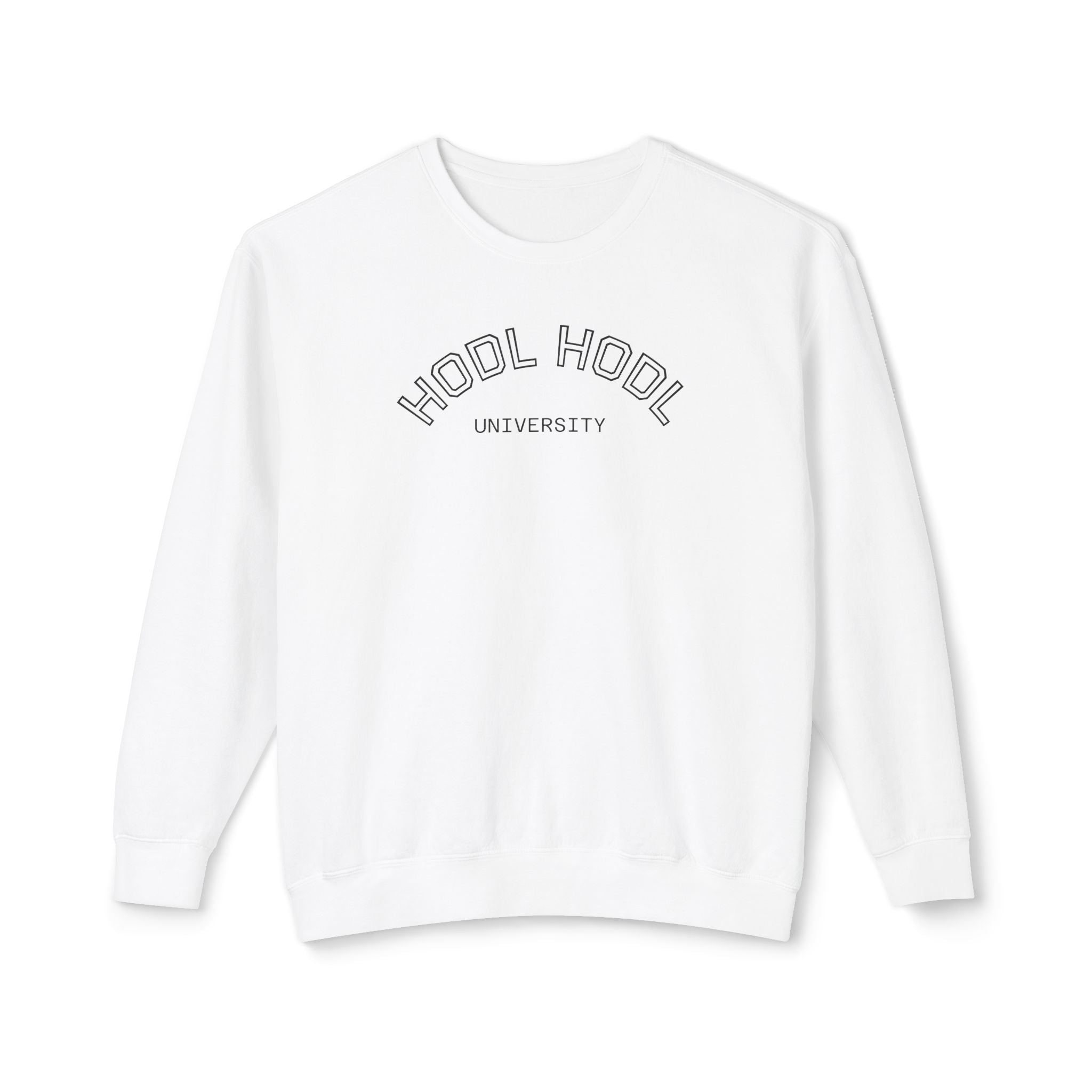 "HODL HODL University" Unisex Crewneck Sweatshirt