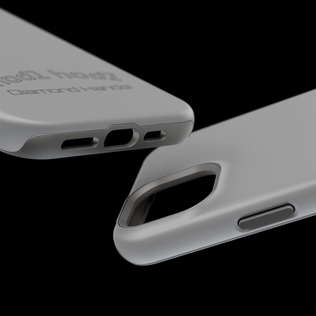 "hodl hodl Diamond Hands" Bitcoin Magnetic Impact-Resistant Phone Case