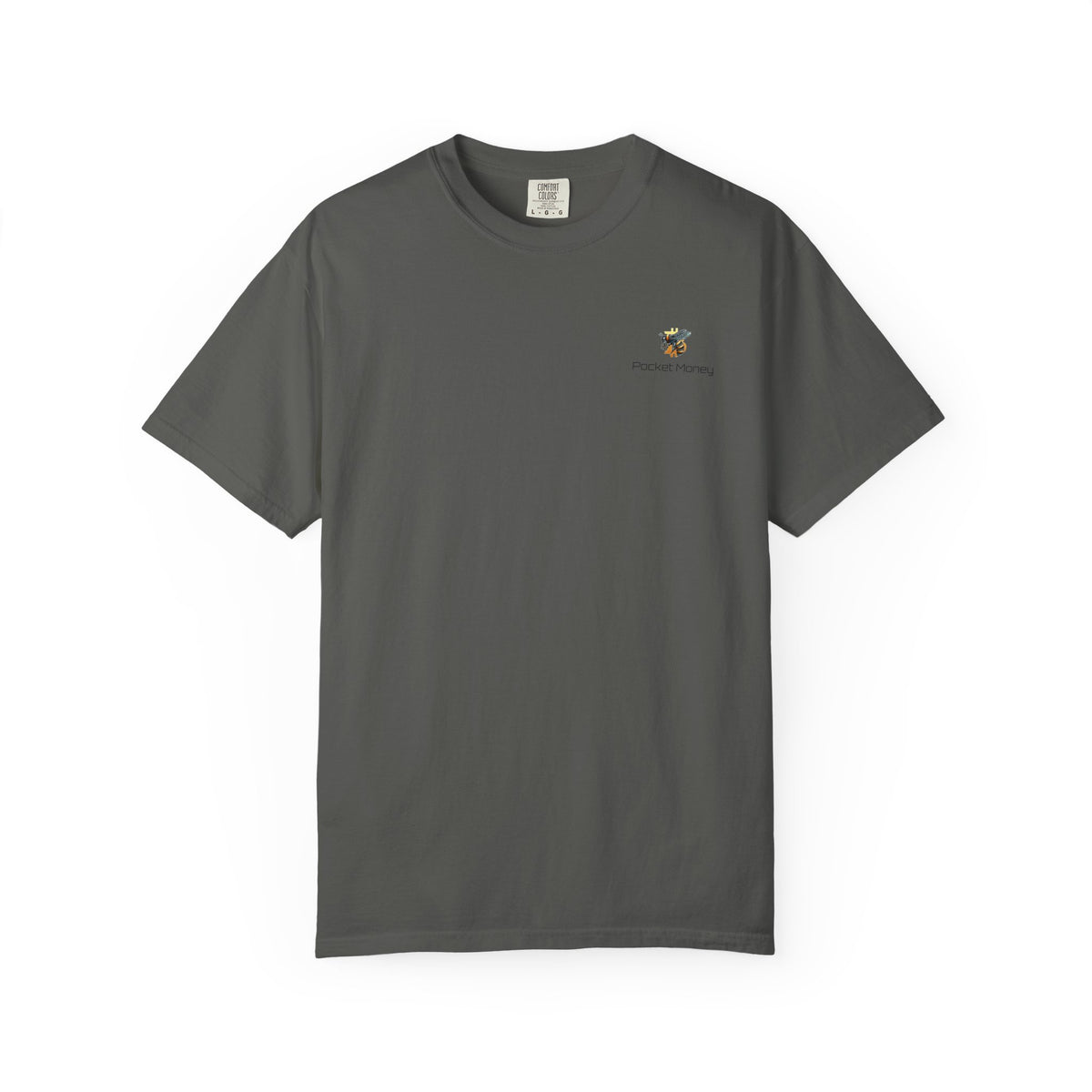 Bitcoin/CypherHornet "Pocket Money" | Comfy HQ Comfort Colors Custom Graphic T-Shirt | Crypto Gift #S100