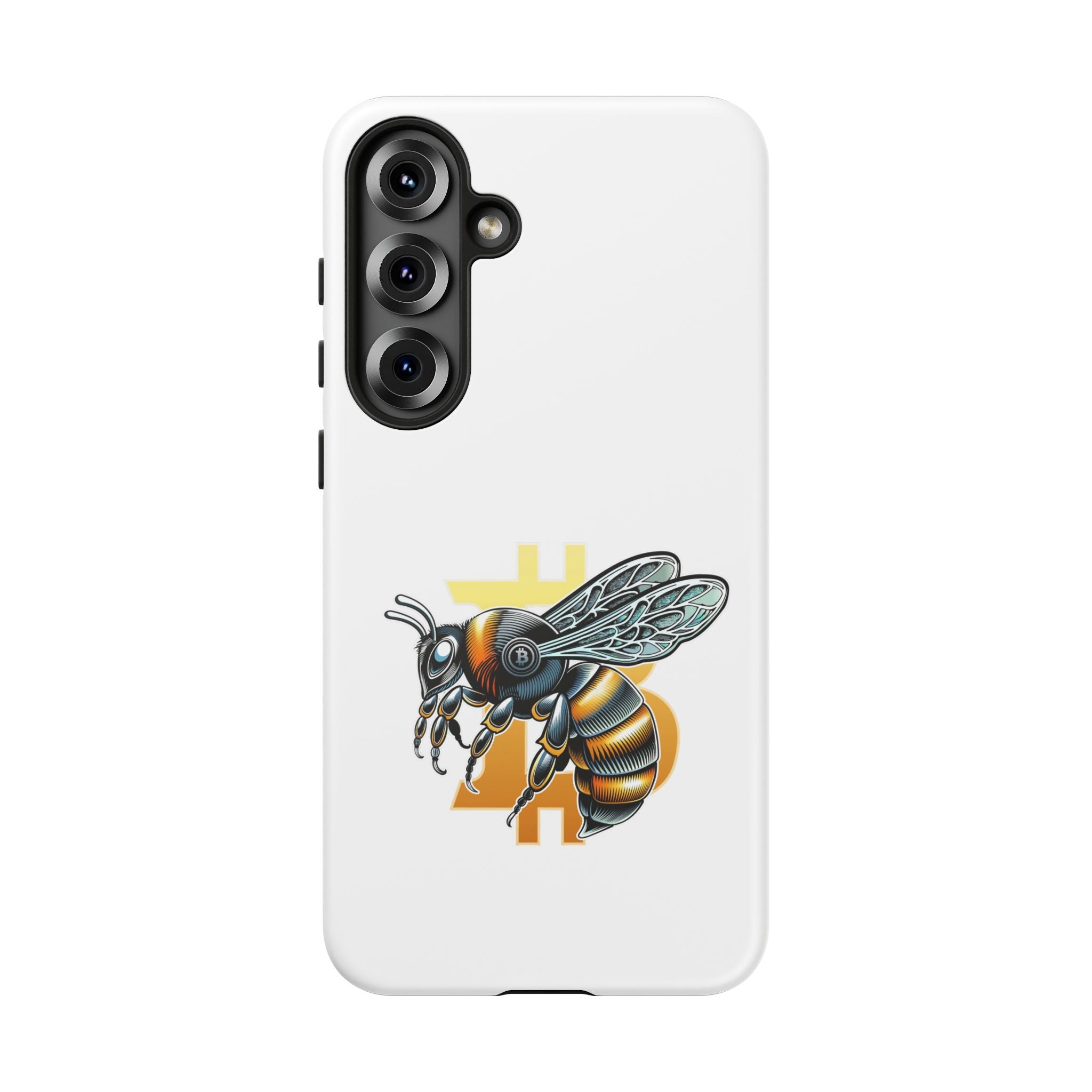 "CypherHornet-Bitcoin" Phone Case — Crypto Honeycomb Protective Tough Case | Crypto Gift