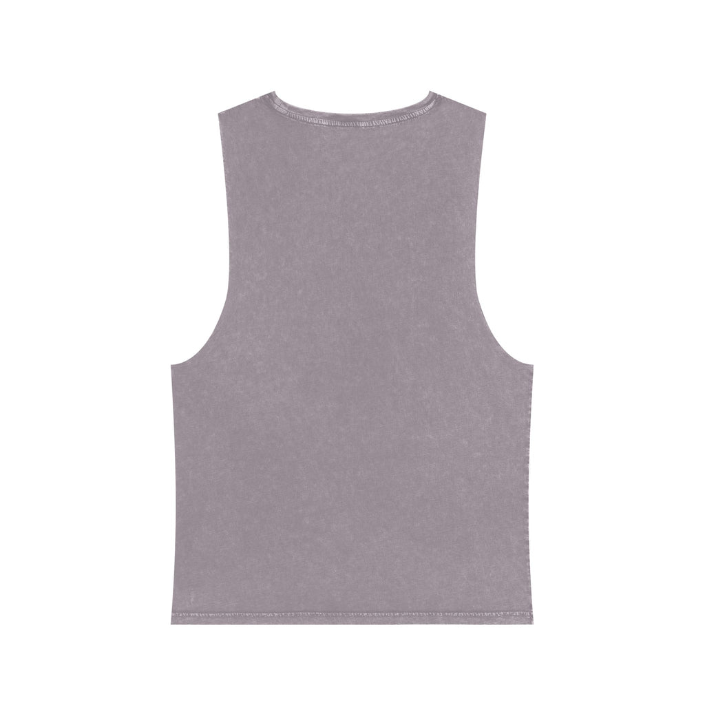 Bitcoin/CypherHornet" Bold Logo - Unisex Moon Harbor Stonewash Deep Underarm Tank Top | Crypto Gift 13