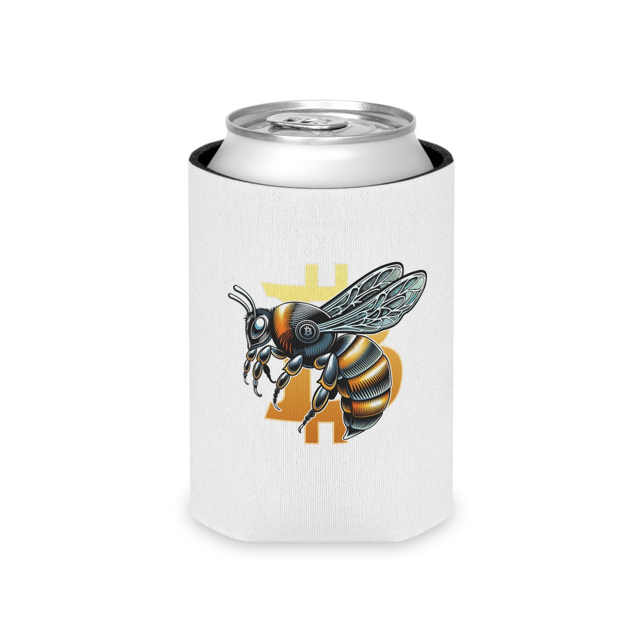 Bitcoin/Cypherhornet - Custom Logo Can Cooler | Insulated Foam Stubby Cooler | Crypto Gift 129