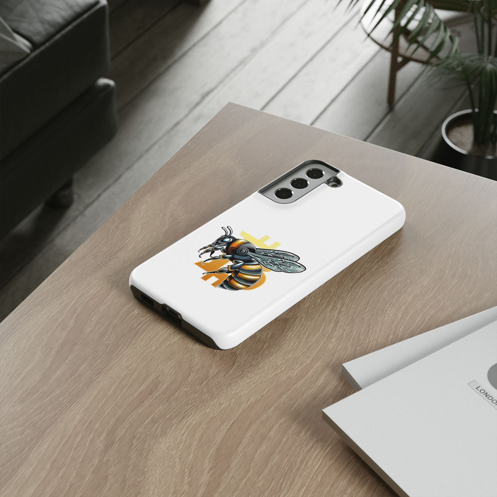 "CypherHornet-Bitcoin" Phone Case — Crypto Honeycomb Protective Tough Case | Crypto Gift