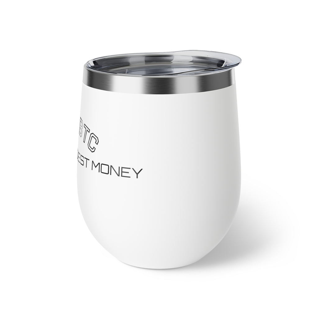 "HODL BTC * WORLDS HARDEST MONEY" | BITCOIN 12oz Vacuum Insulated Copper Cup | Crypto gift 226
