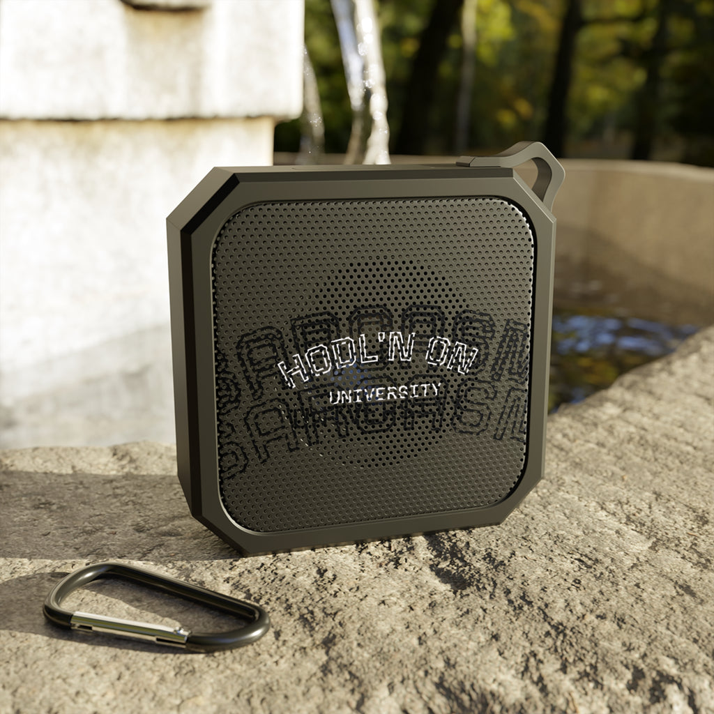 HODL'N ON University Outdoor Bluetooth Speaker — Rugged Waterproof Portable Speaker
