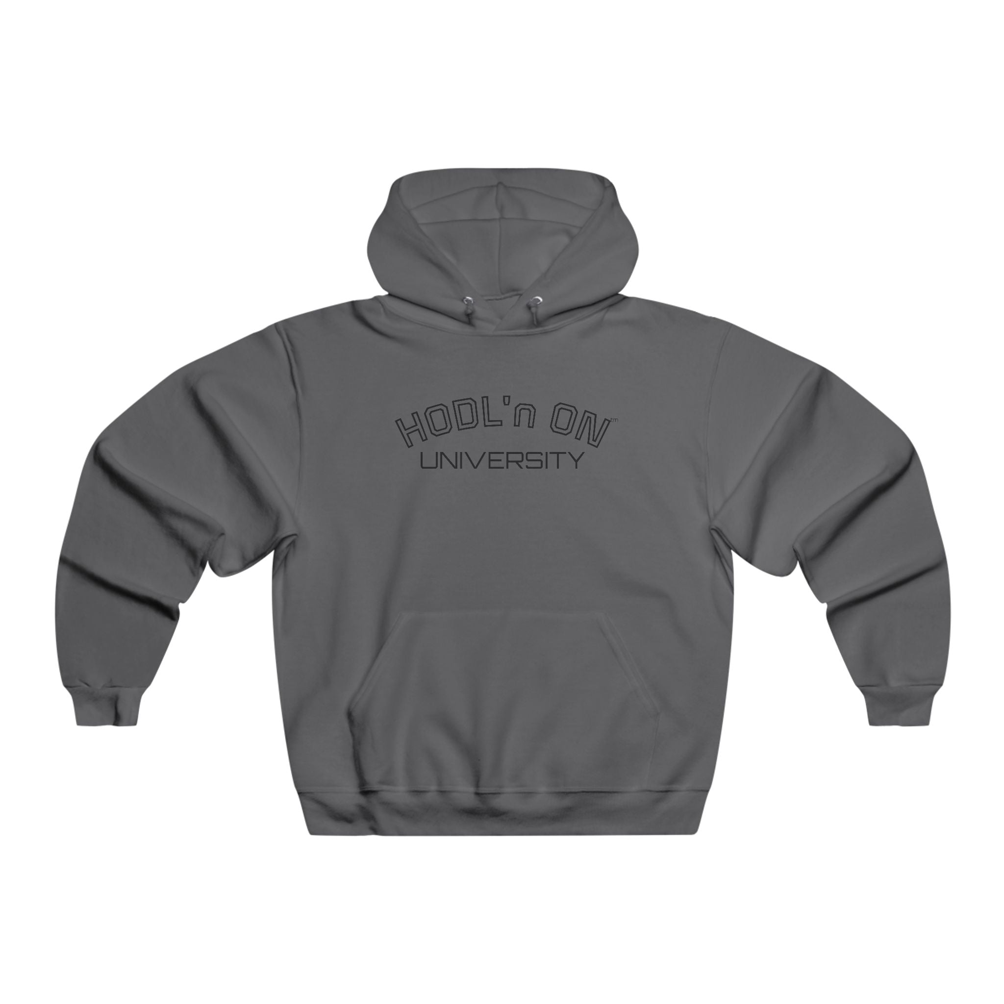 HODL'n ON Bitcoin University Spring or Fall Unisex Hoodie | Crypto Gift