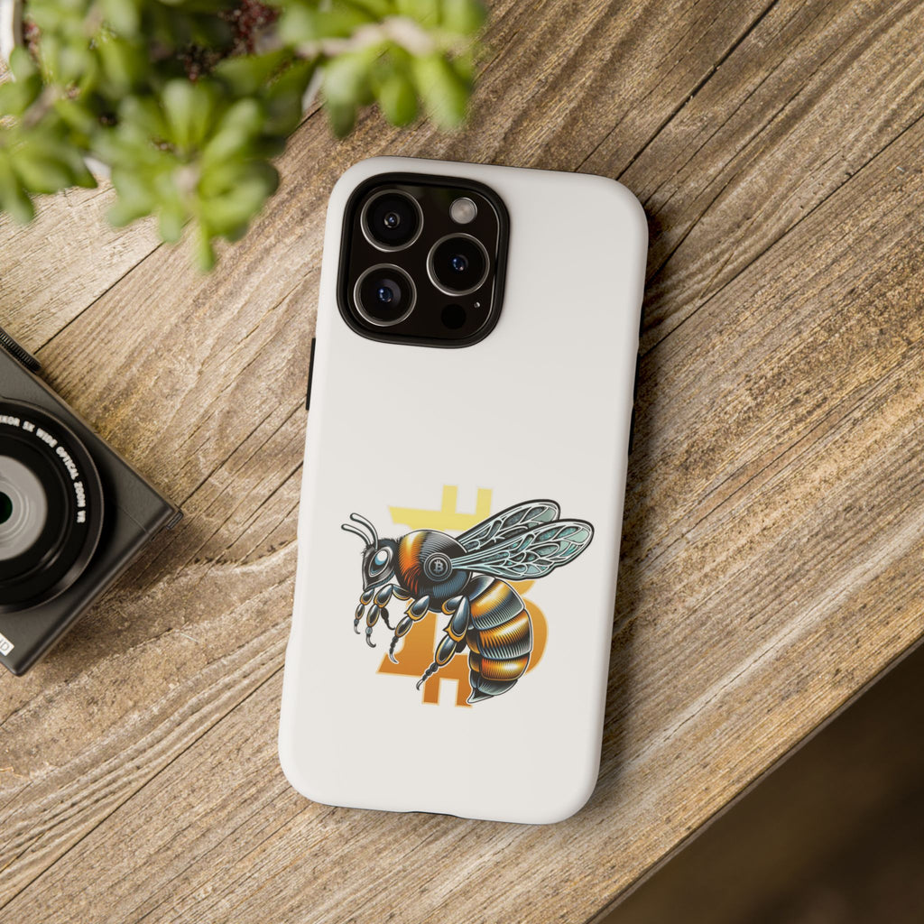 "CypherHornet-Bitcoin" Phone Case — Crypto Honeycomb Protective Tough Case | Crypto Gift