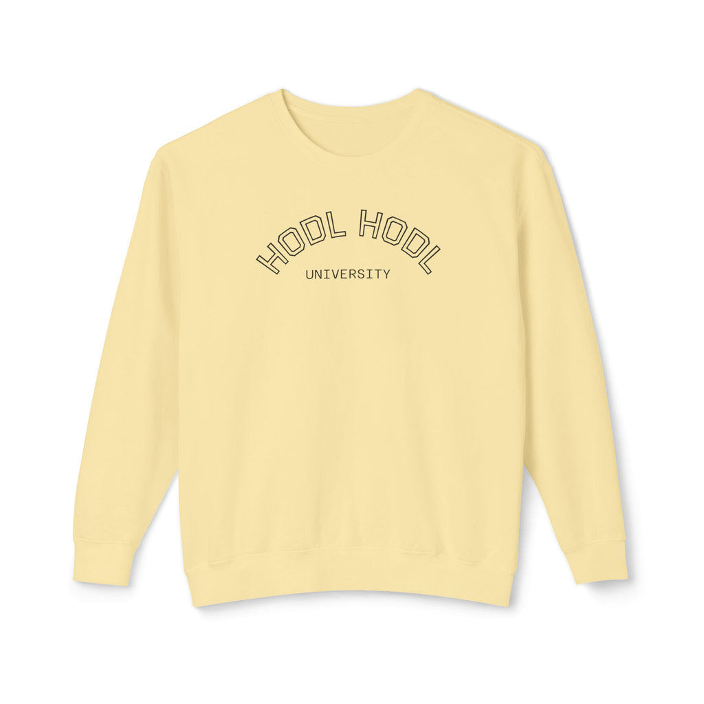 "HODL HODL University" Unisex Crewneck Sweatshirt