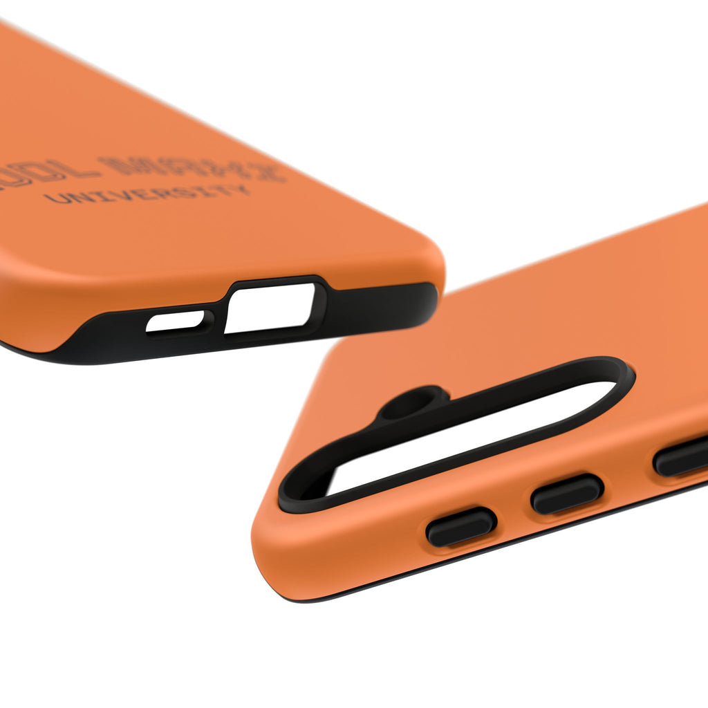 HODL MAXI University Phone Case — Orange Protective Crypto Design
