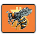 Bitcoin/CypherHornet" Bold Logo Square Gaming Mouse Pad —Desk Mat for Gamers & Traders | Crypto Gift 205