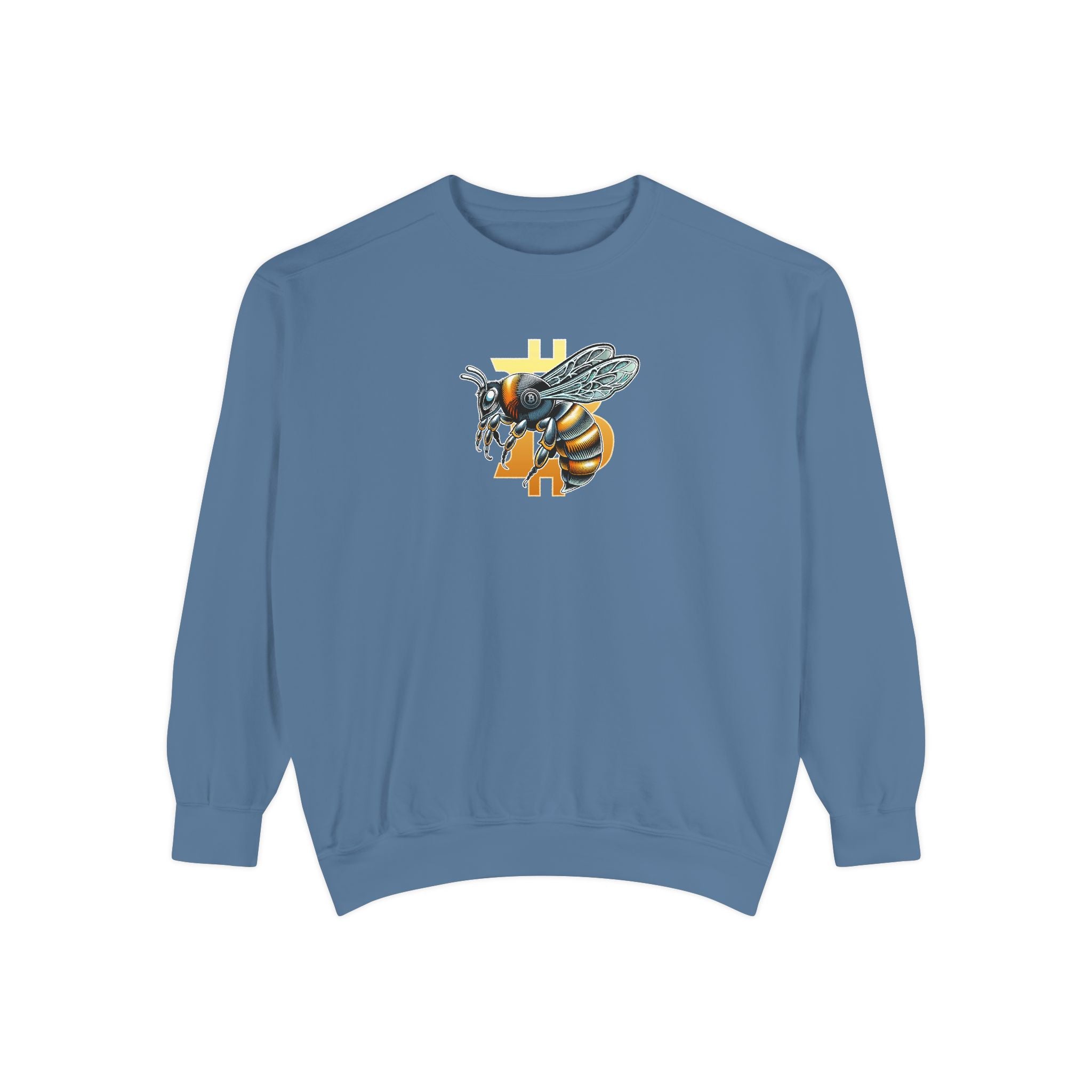 "CypherHornet-Bitcoin" Graphic Sweatshirt — Super High Quality Comfort Color Crewneck | Crypto Gift