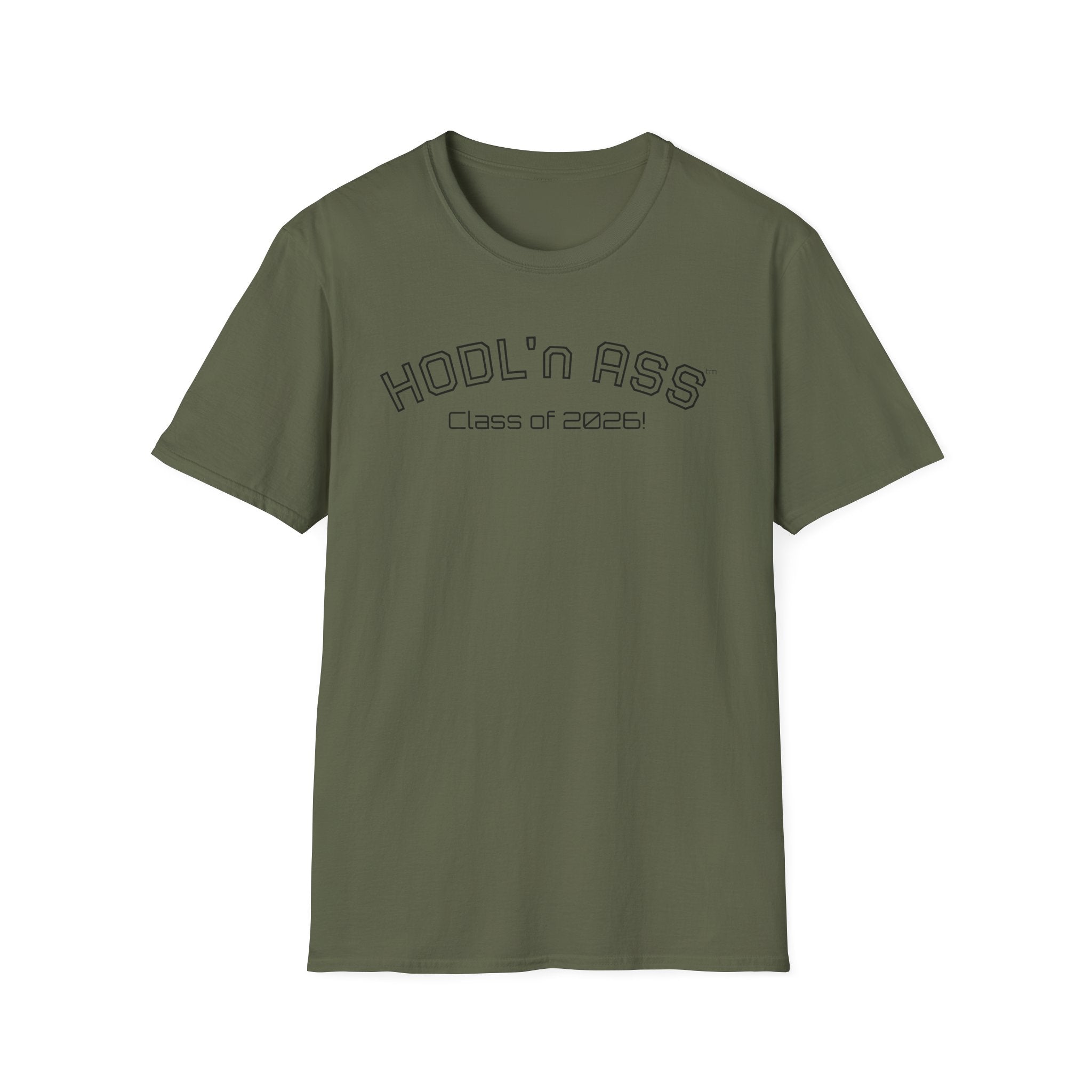 "HODL'n ASS Class of 2026!" BITCOIN T-Shirt — Crypto Funny College Tee | Crypto Gift