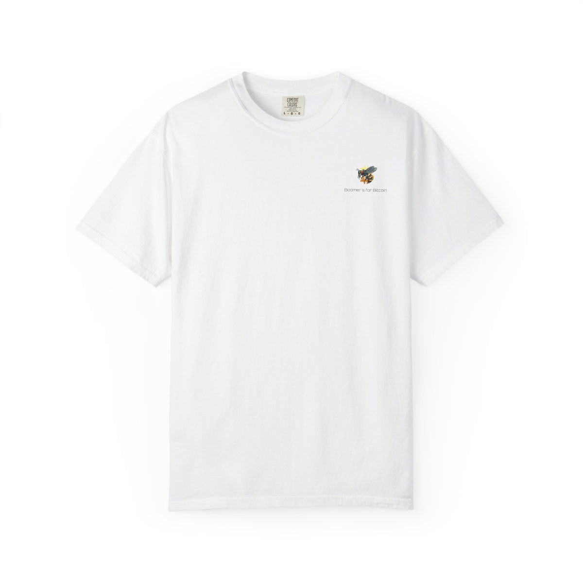 Bitcoin/CypherHornet "Boomer's for Bitcoin" | Comfy HQ Comfort Colors Custom Graphic T-Shirt | Crypto Gift #S100b