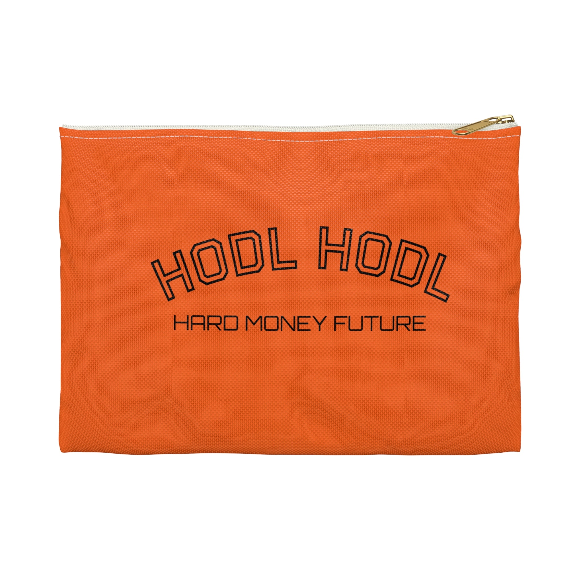 "HODL HODL  * HARD MONEY FUTURE - HARD MONEY LIVING" | Bitcoin Accessory and Coin Pouch  | Crypto Gift 147
