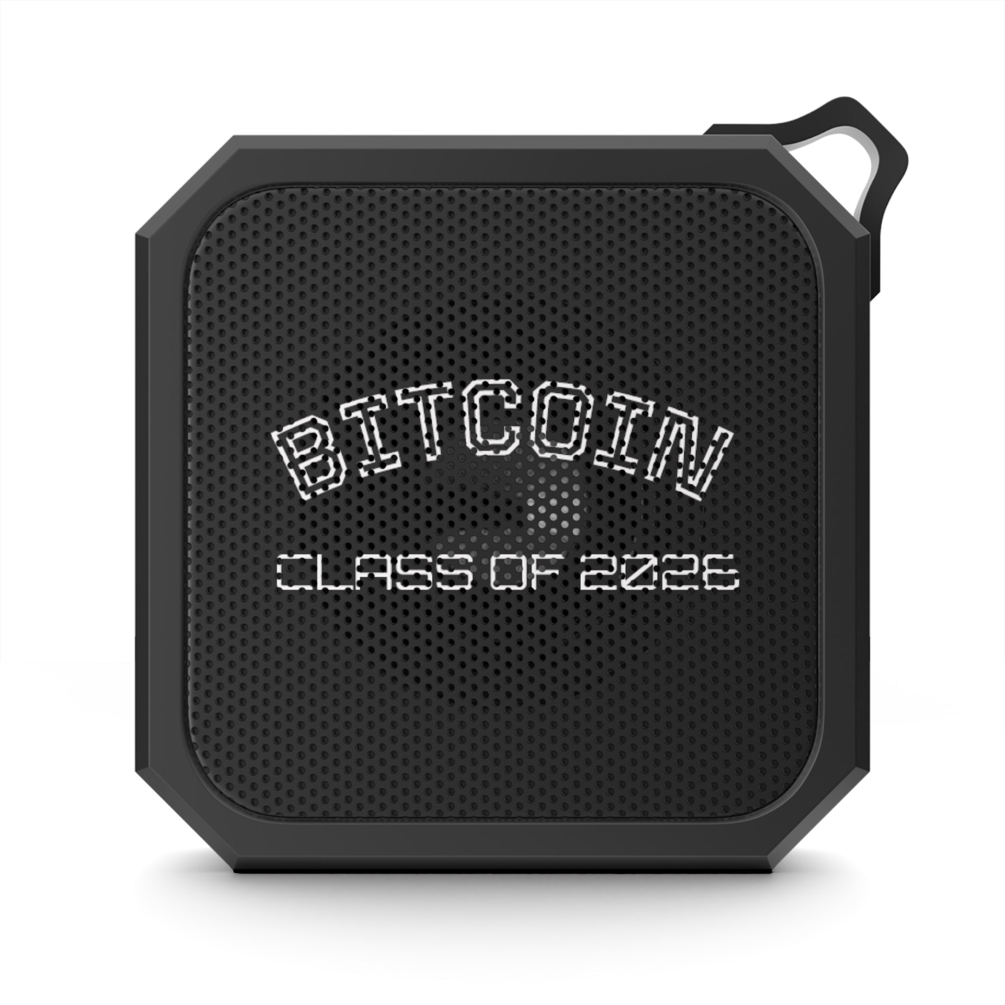 " BITCOIN CLASS OF 2026" Outdoor Bluetooth Speaker — Rugged Waterproof Portable Speaker  | Crypto Gift