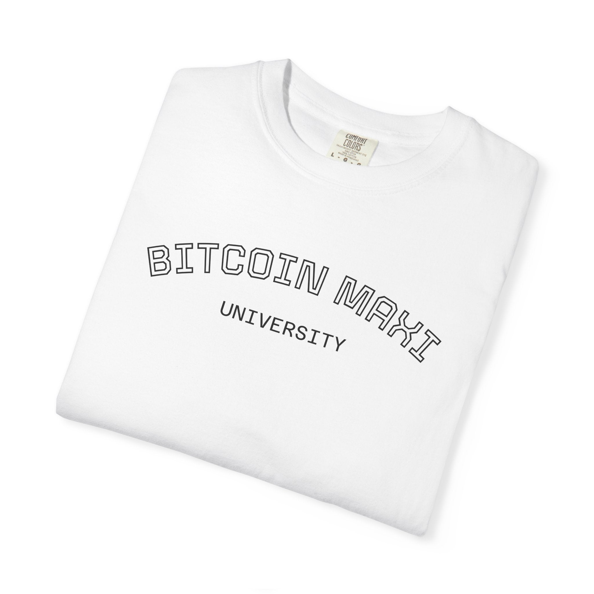 BITCOIN MAXI Top Quality Custom Comfort T-Shirt