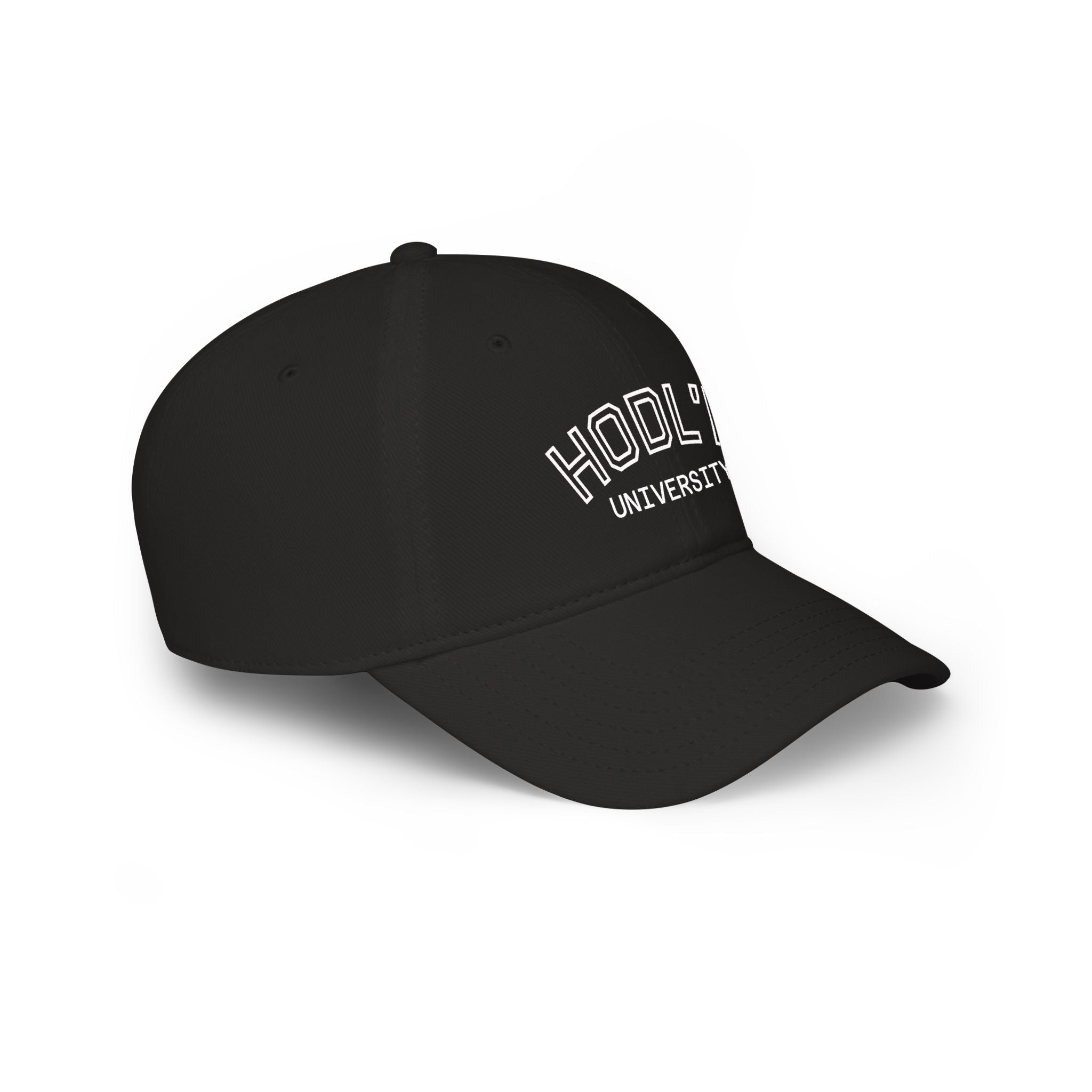 HODL'R University Low-Profile Baseball Cap — Crypto HODL Hat