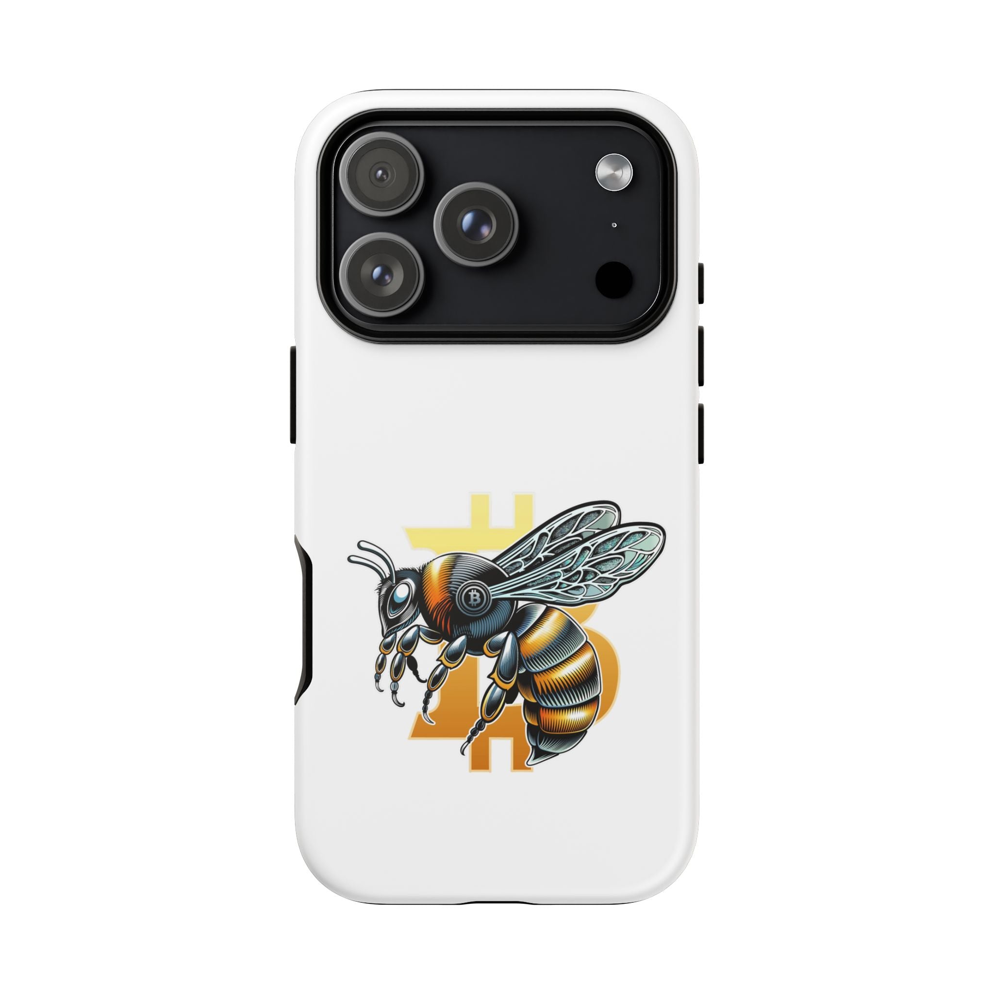 "CypherHornet-Bitcoin" Phone Case — Crypto Honeycomb Protective Tough Case | Crypto Gift