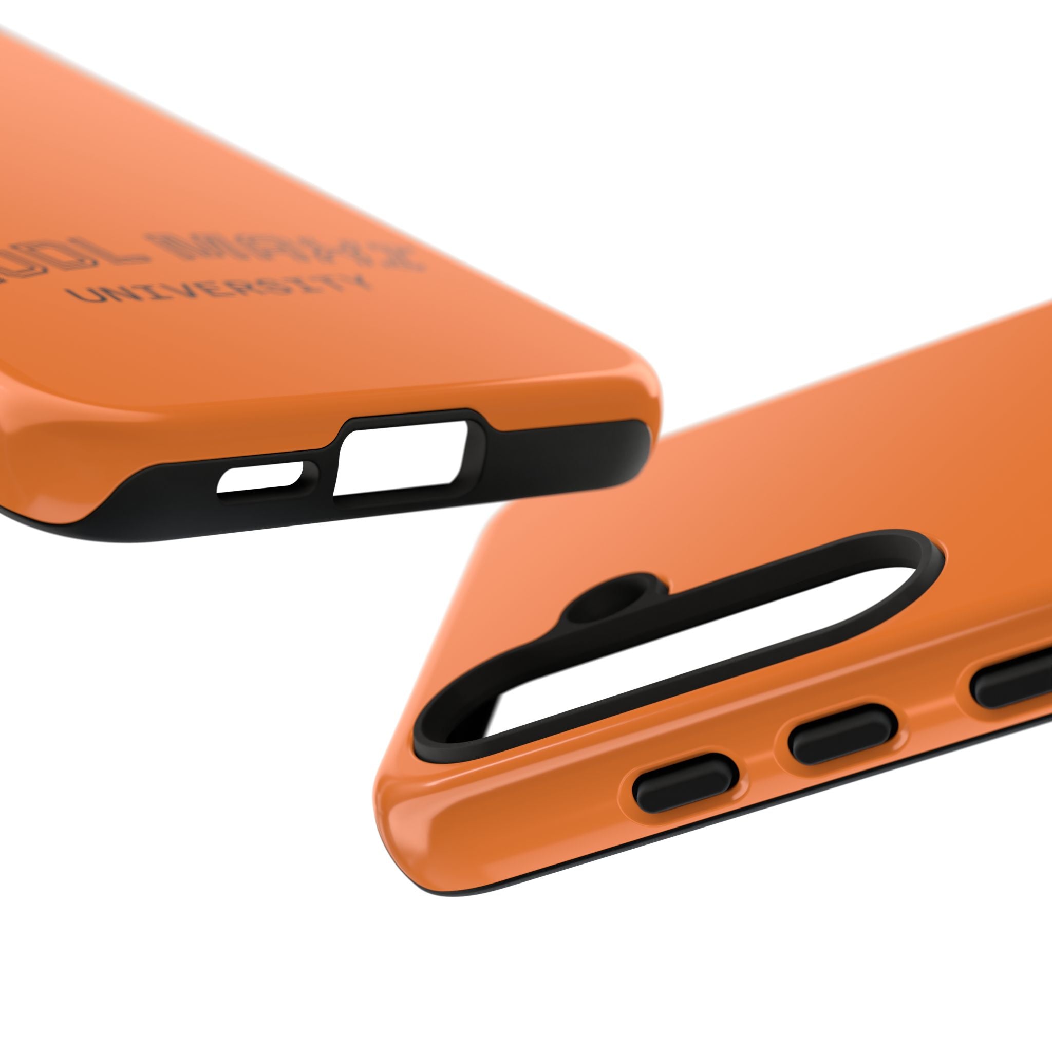 HODL MAXI University Phone Case — Orange Protective Crypto Design