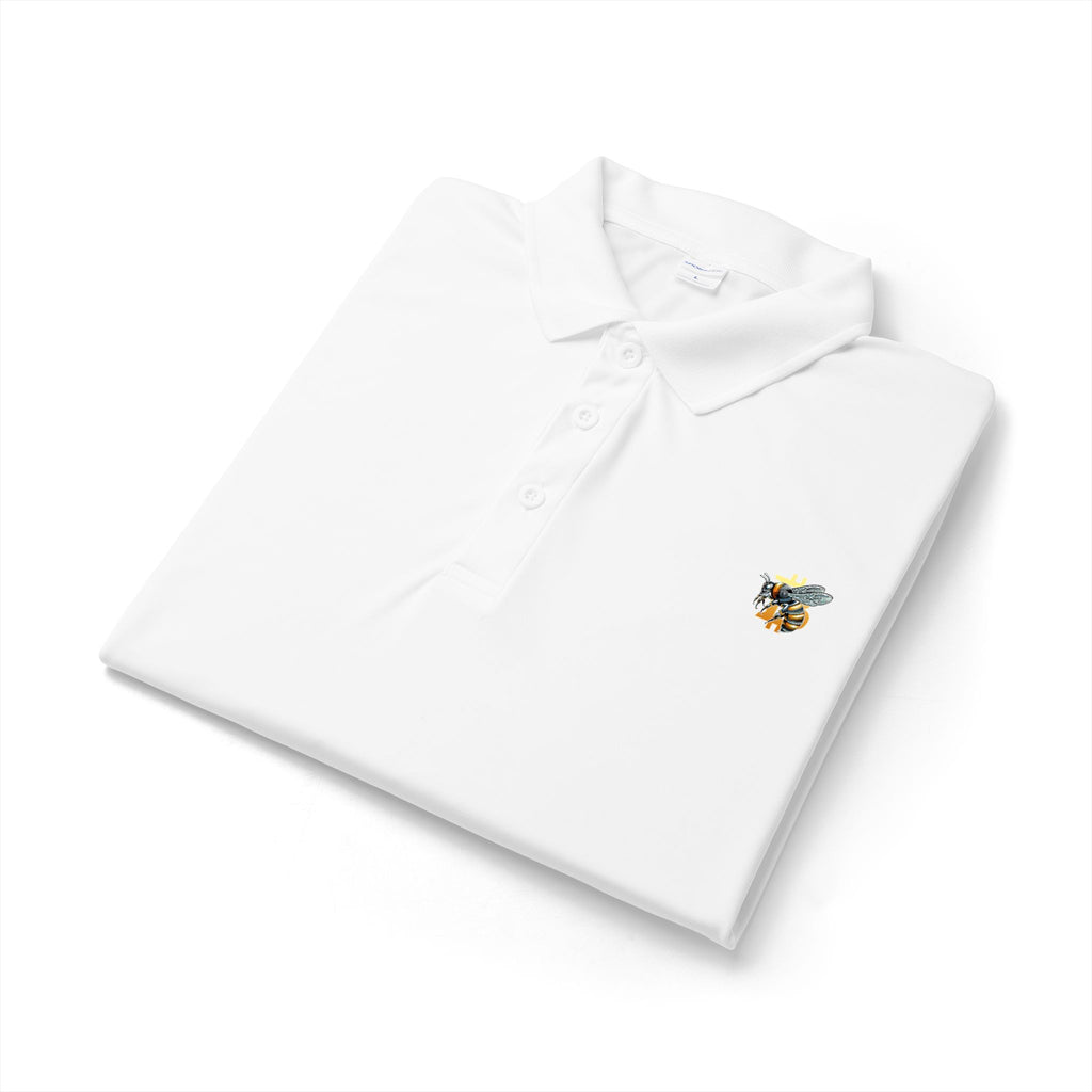 "CypherHornet-Bitcoin" Polo Shirt — Moisture-Wicking Performance Golf & Work Polo | Crypto Gift