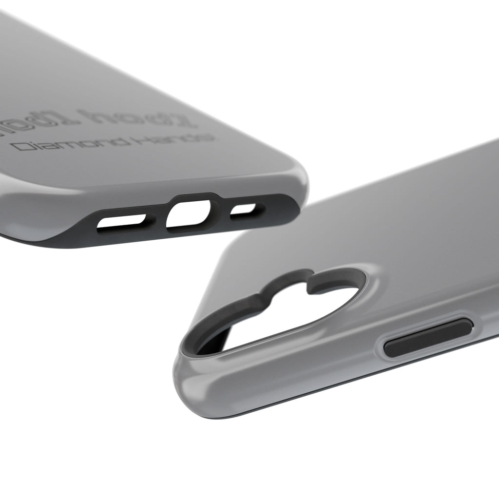 "hodl hodl Diamond Hands" Bitcoin Magnetic Impact-Resistant Phone Case