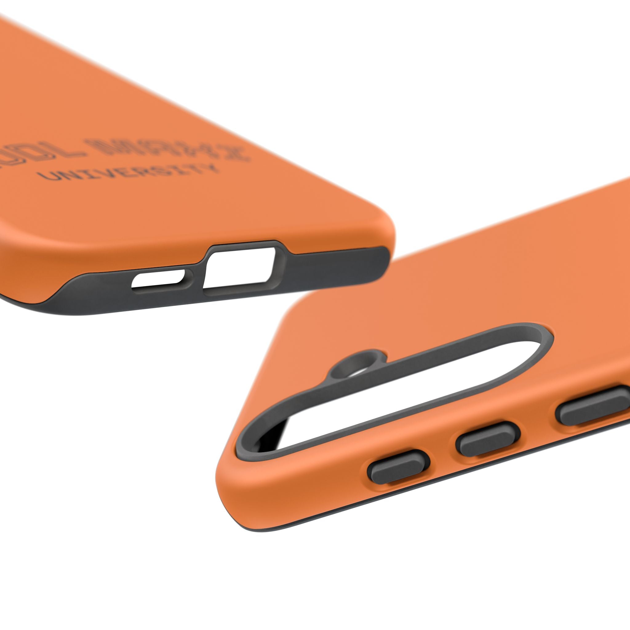 HODL MAXI University Phone Case — Orange Protective Crypto Design