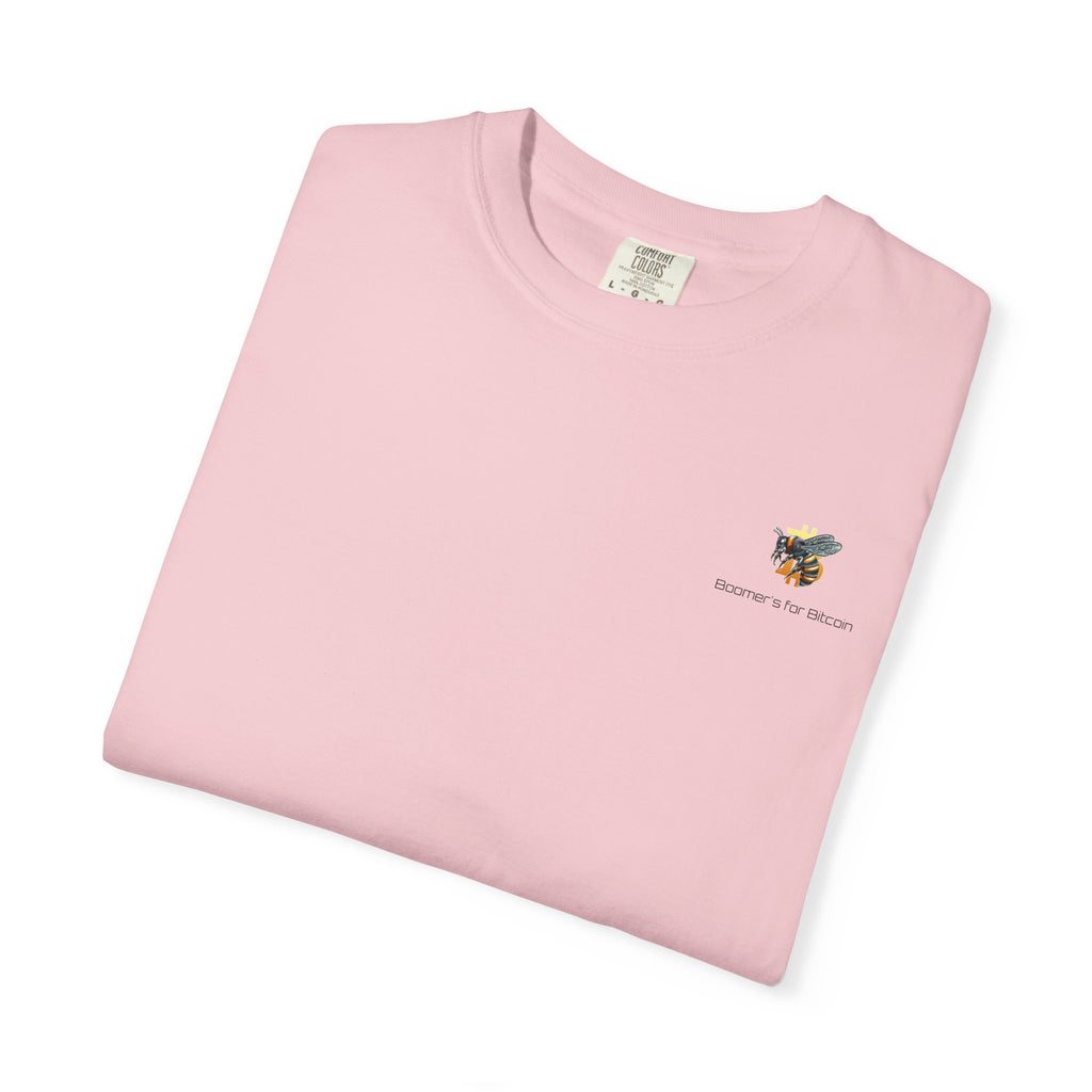 Bitcoin/CypherHornet "Boomer's for Bitcoin" | Comfy HQ Comfort Colors Custom Graphic T-Shirt | Crypto Gift #S100b