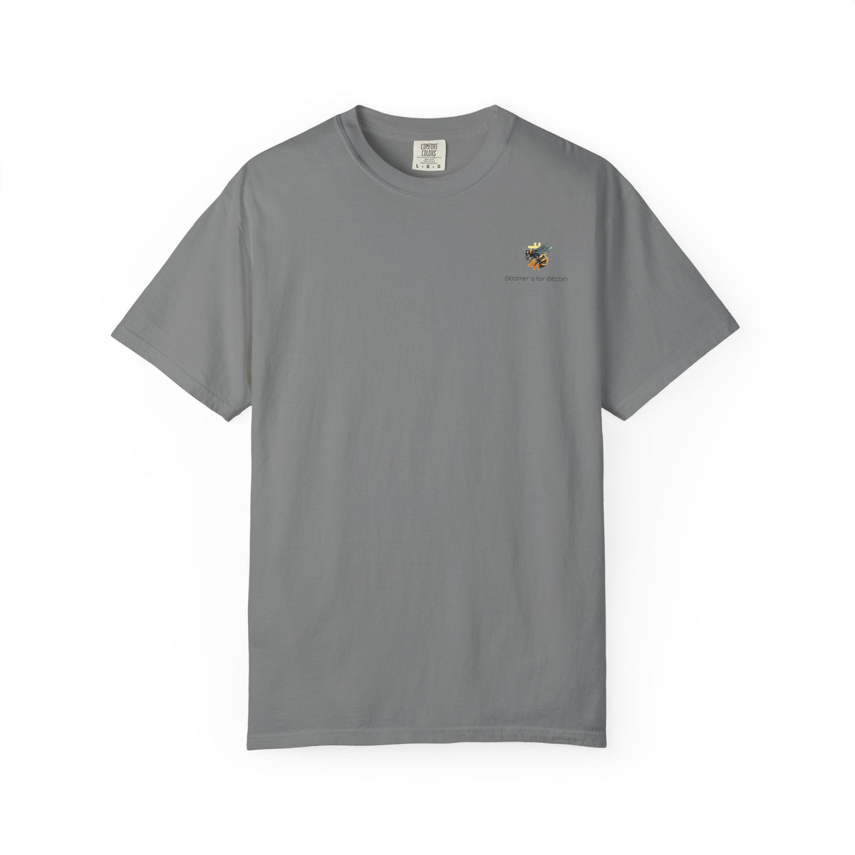 Bitcoin/CypherHornet "Boomer's for Bitcoin" | Comfy HQ Comfort Colors Custom Graphic T-Shirt | Crypto Gift #S100b