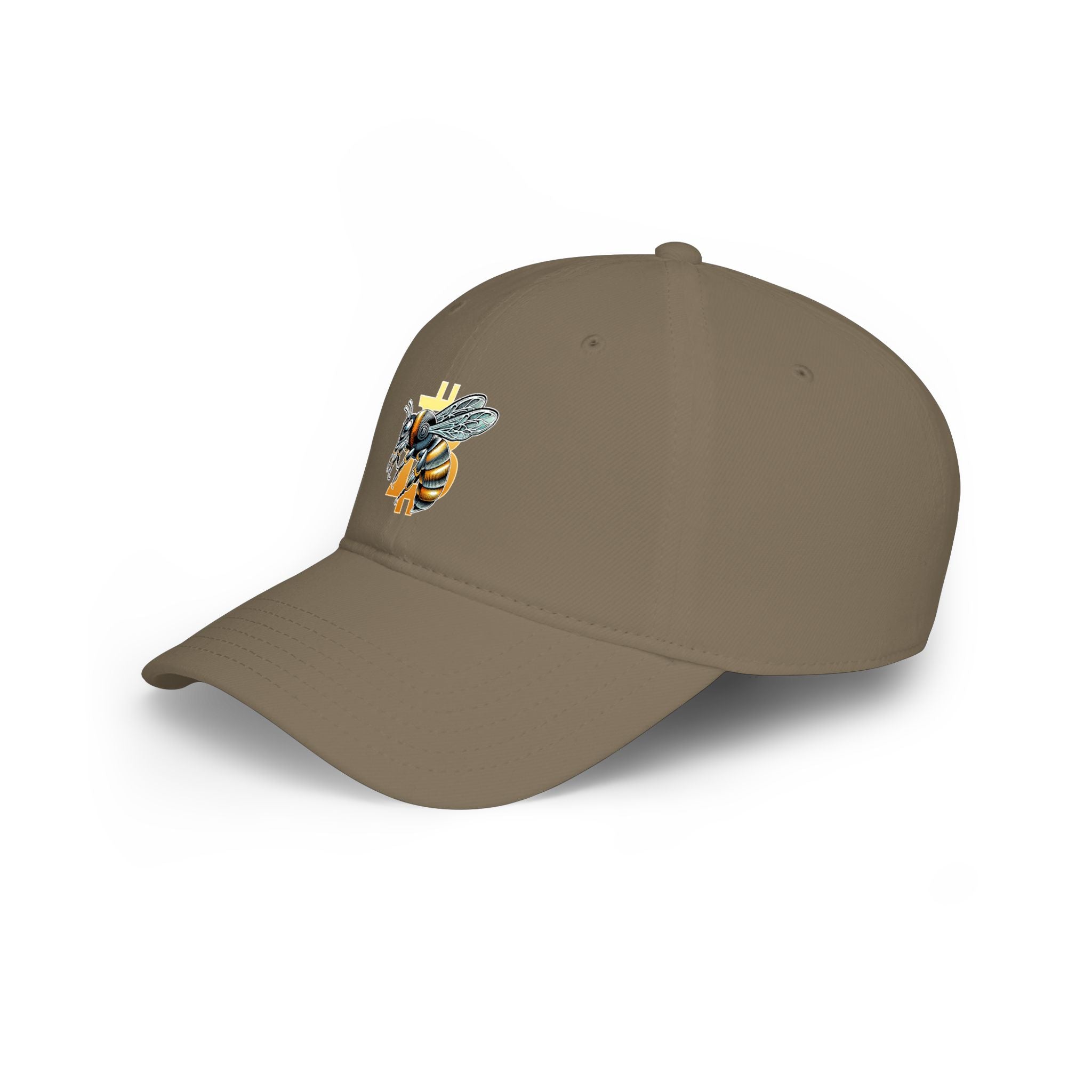 "Bitcoin/CypherHornet" | Embroidered Bold Custom Logo Cap — Everyday Modern Low Profile Baseball Hat | Crypto Gift 151