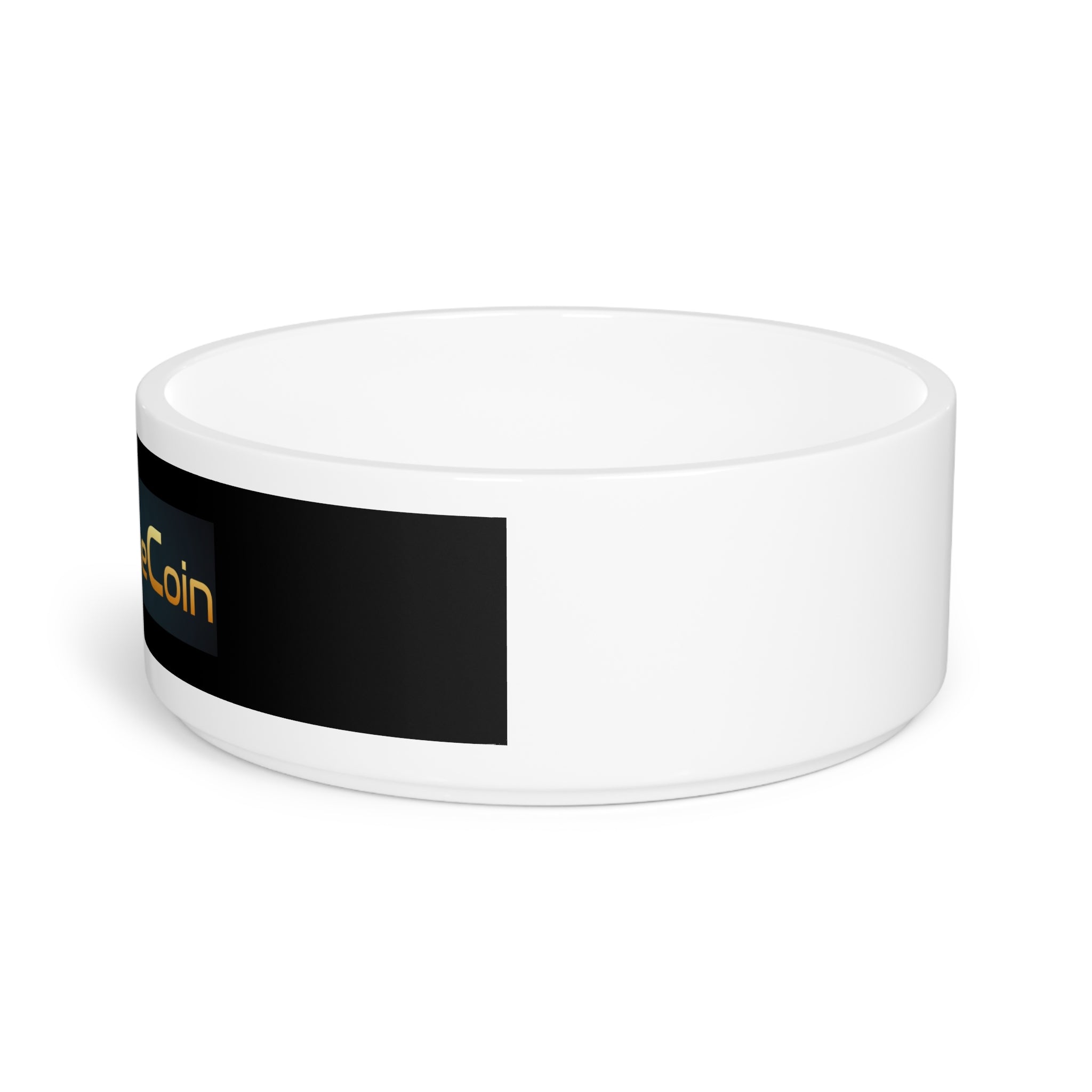 "CryptoHornet-Bitcoin", BeTheCoin Pet Bowl — Cryptocurrency-Themed Dog & Cat Feeding Dish | Crypto Gift