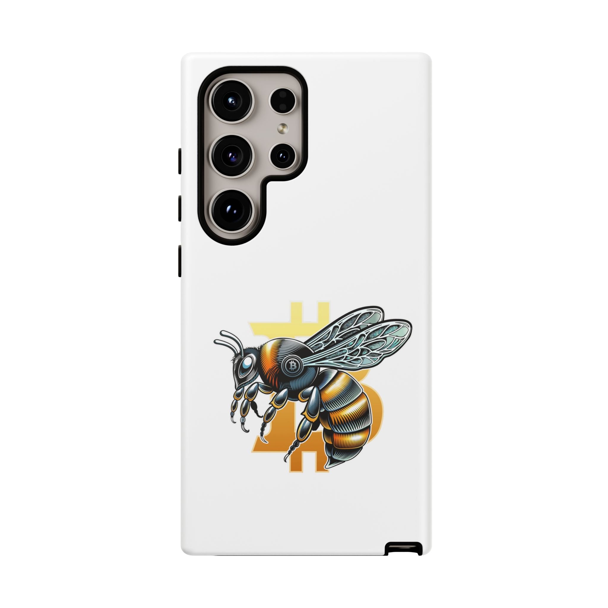 "CypherHornet-Bitcoin" Phone Case — Crypto Honeycomb Protective Tough Case | Crypto Gift