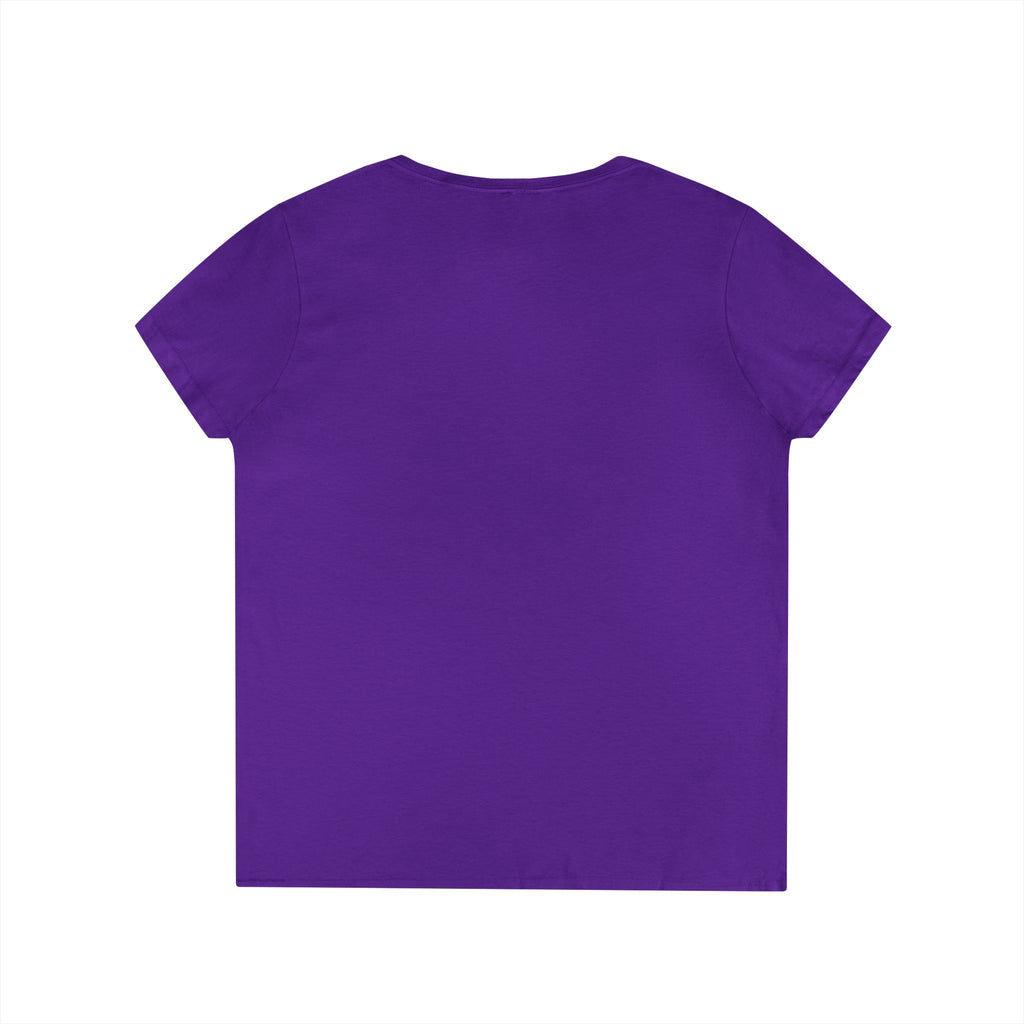 Bitcoin/Cypher Hornet - Pocket Money - Ladies V-Neck Tee - Funny Retro Text | Crypto Gift 120b
