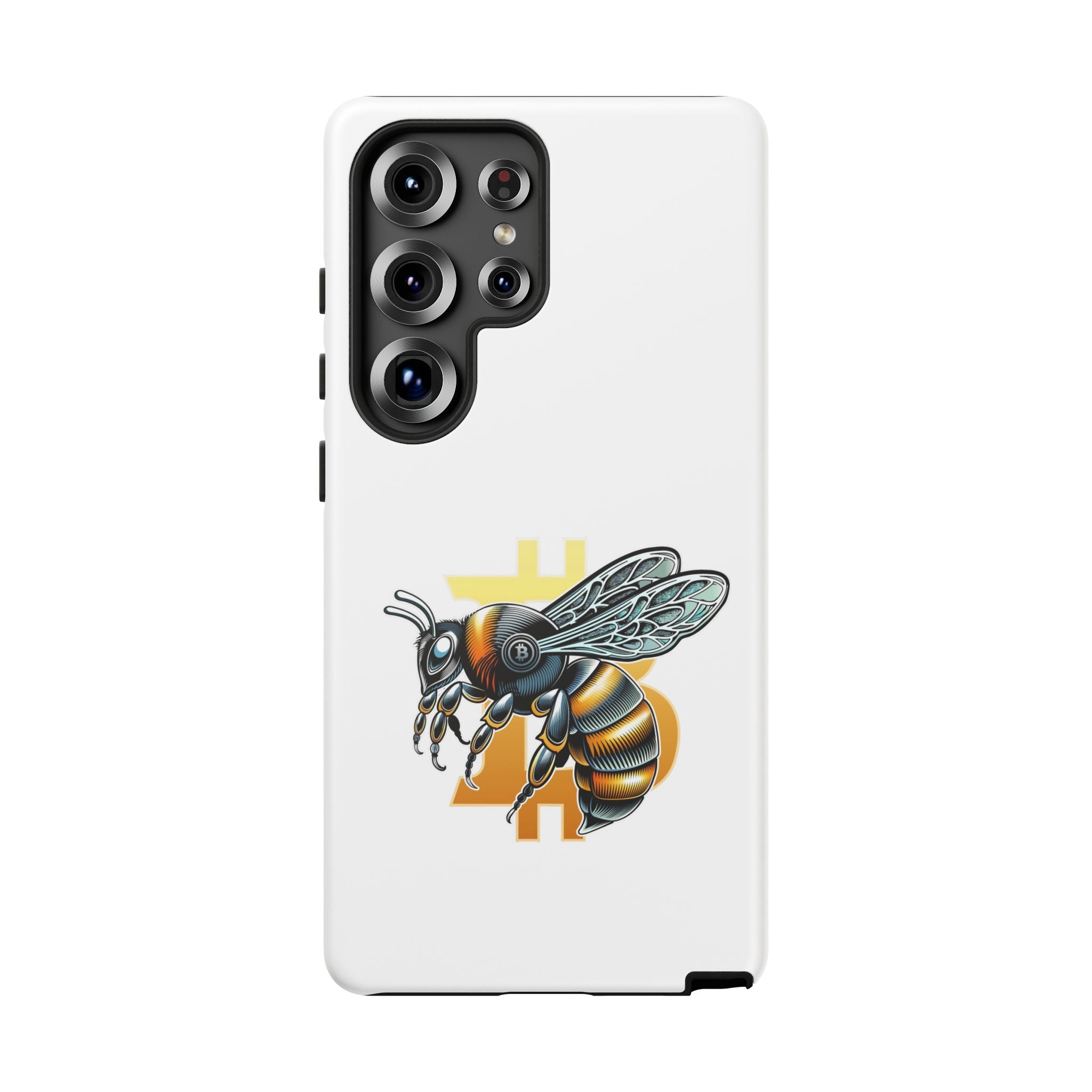 "CypherHornet-Bitcoin" Phone Case — Crypto Honeycomb Protective Tough Case | Crypto Gift