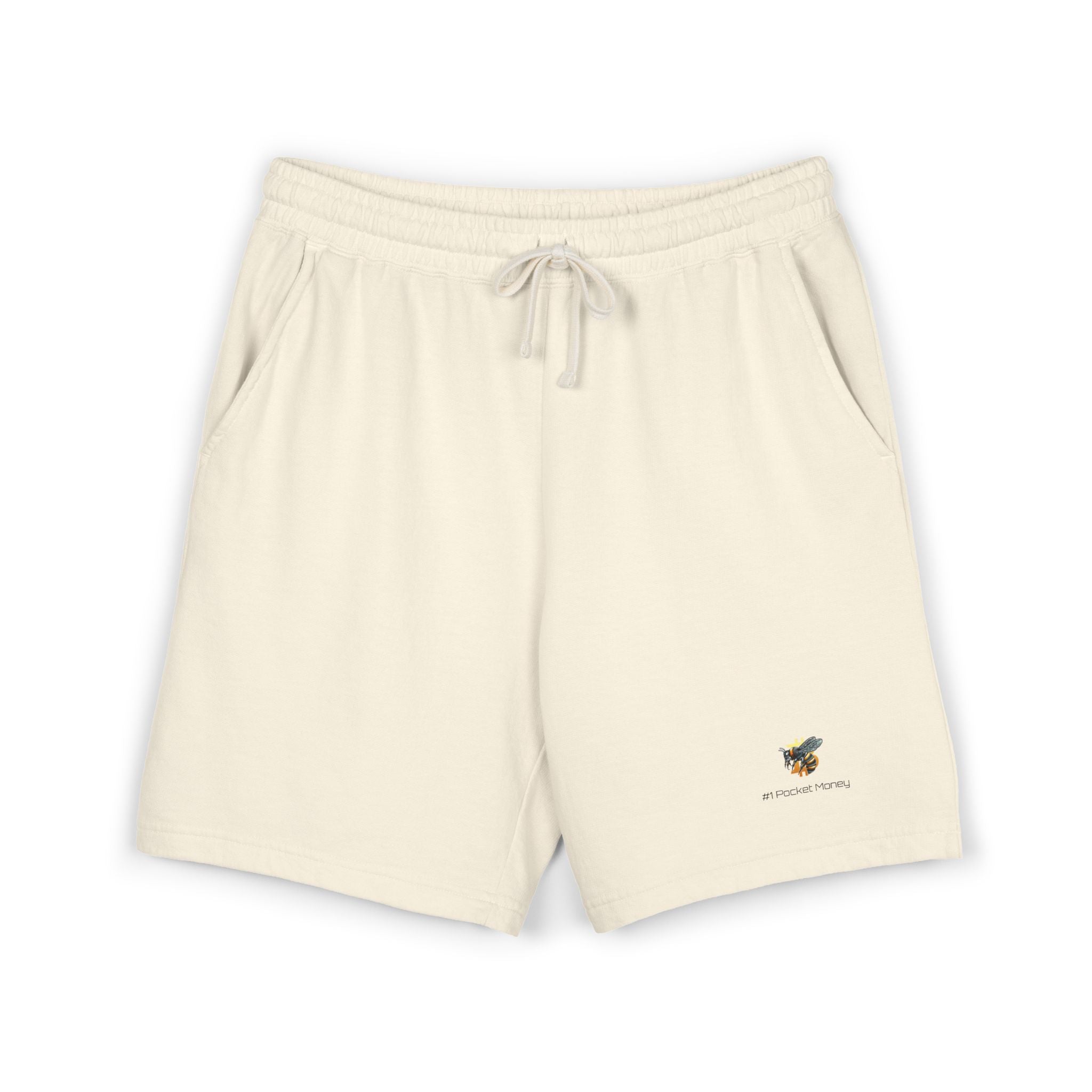 Bitcoin/CypherHornet  #1 Pocket Money - Lightweight Knock Around - Garment-Dyed - Fleece Sweat Shorts | Crypto Gift 42