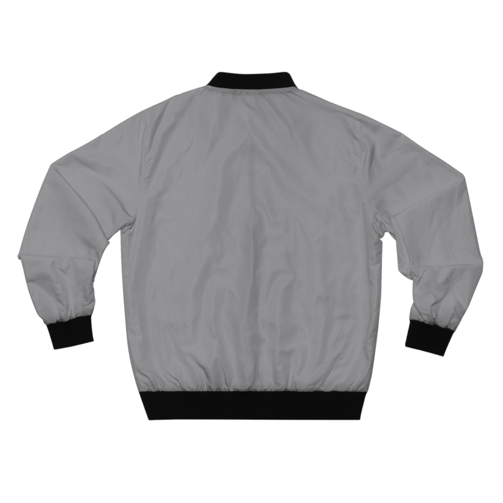 "HODL HARD . a SatsOfied Future" | Bitcoin Bomber Jacket — Men's Lightweight Streetwear | Crypto Gift 5