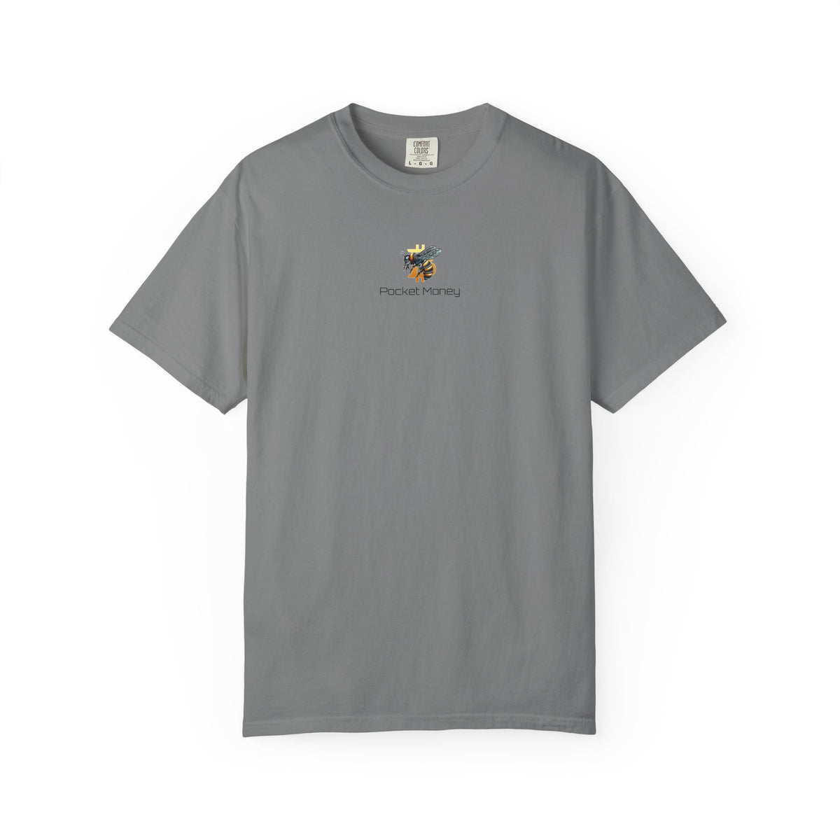 Bitcoin/CypherHornet "Pocket Money" | Comfy HQ Comfort Colors Custom Graphic T-Shirt | Crypto Gift #S164