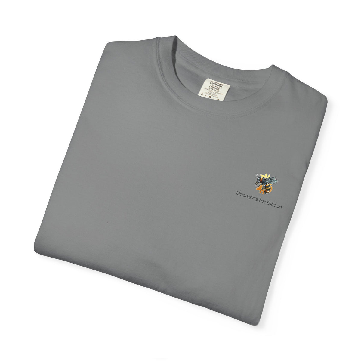 Bitcoin/CypherHornet "Boomer's for Bitcoin" | Comfy HQ Comfort Colors Custom Graphic T-Shirt | Crypto Gift #S100b