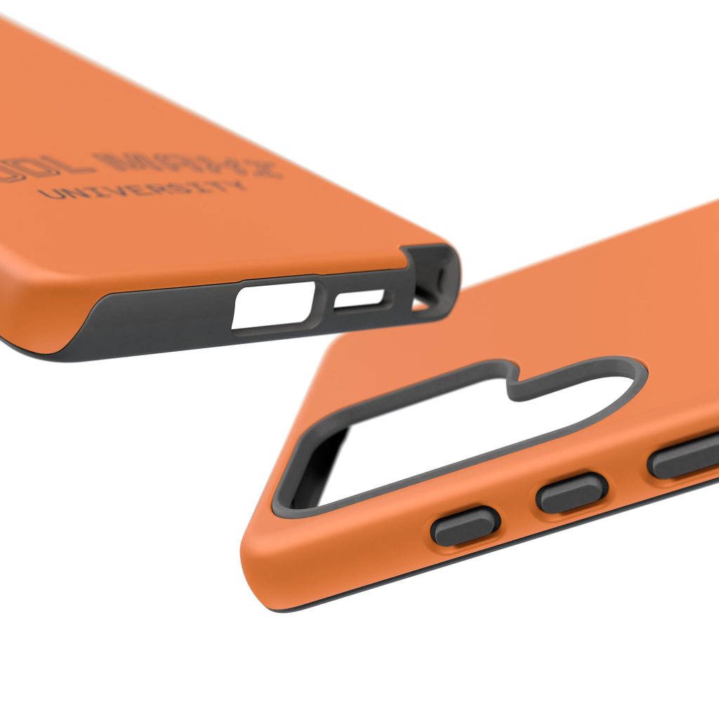 HODL MAXI University Phone Case — Orange Protective Crypto Design